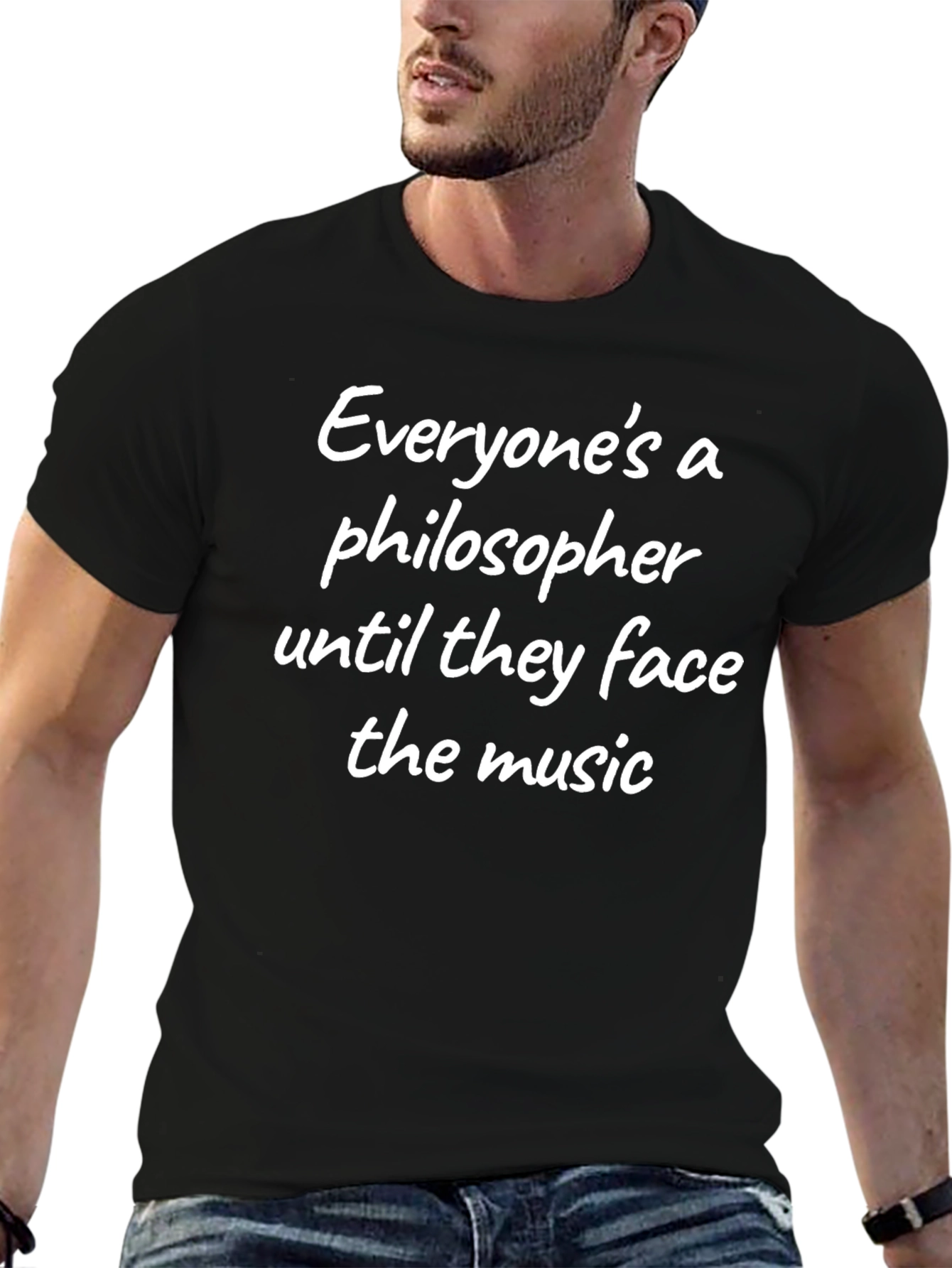 Philosopher T-Shirt: Face the Music