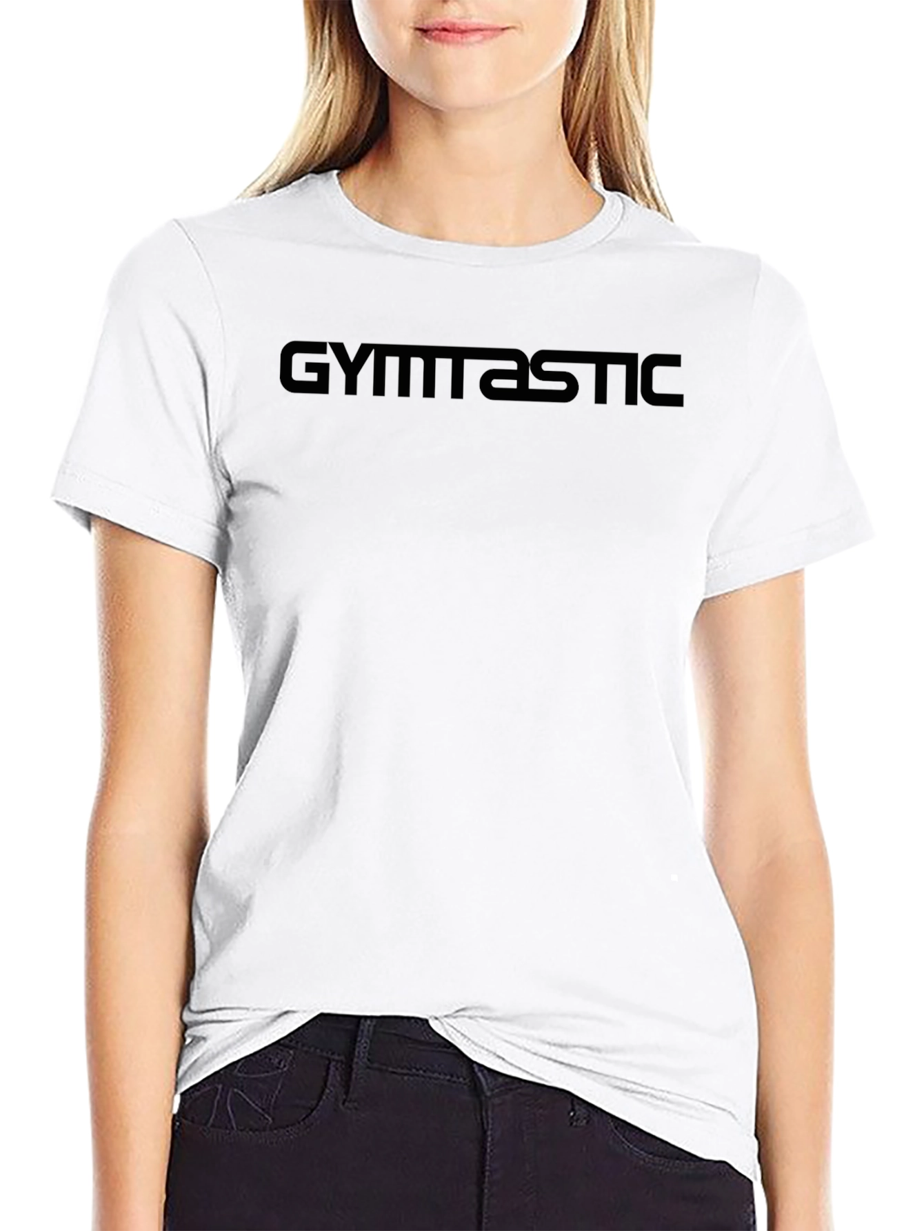 Gymnastic T-Shirt - Sleek Black Design