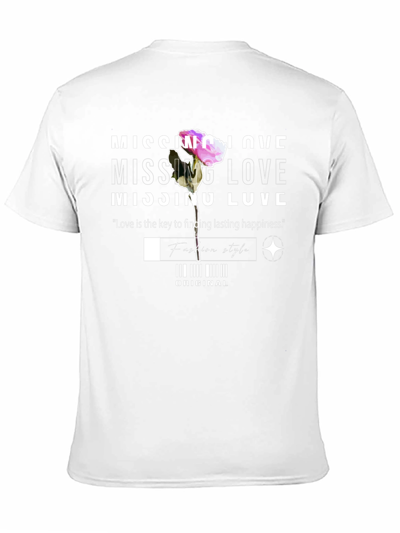 Missing Love Graphic T-Shirt | Fashion Style Original