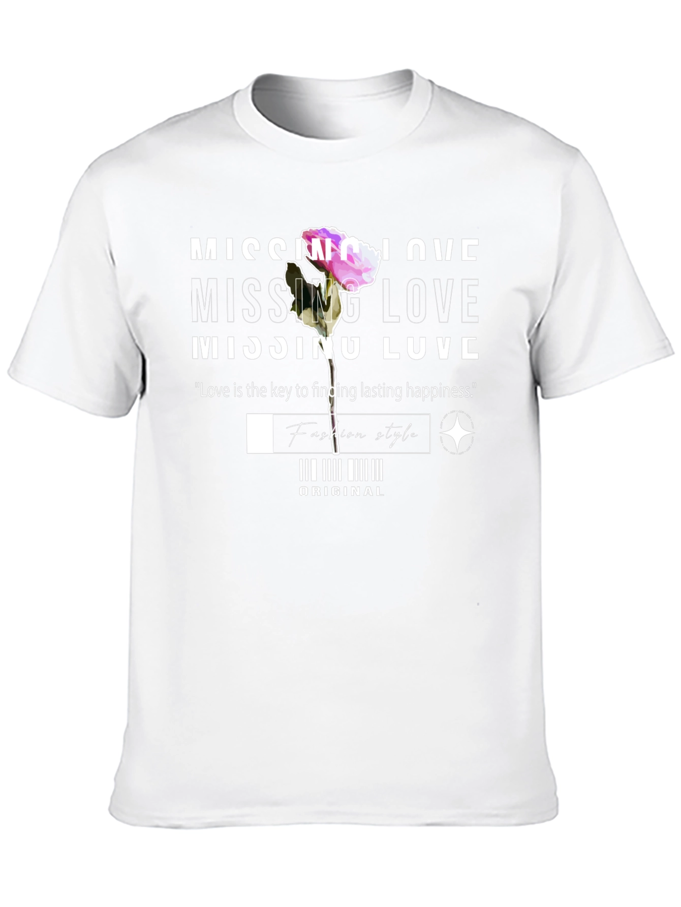Missing Love Graphic T-Shirt | Fashion Style Original