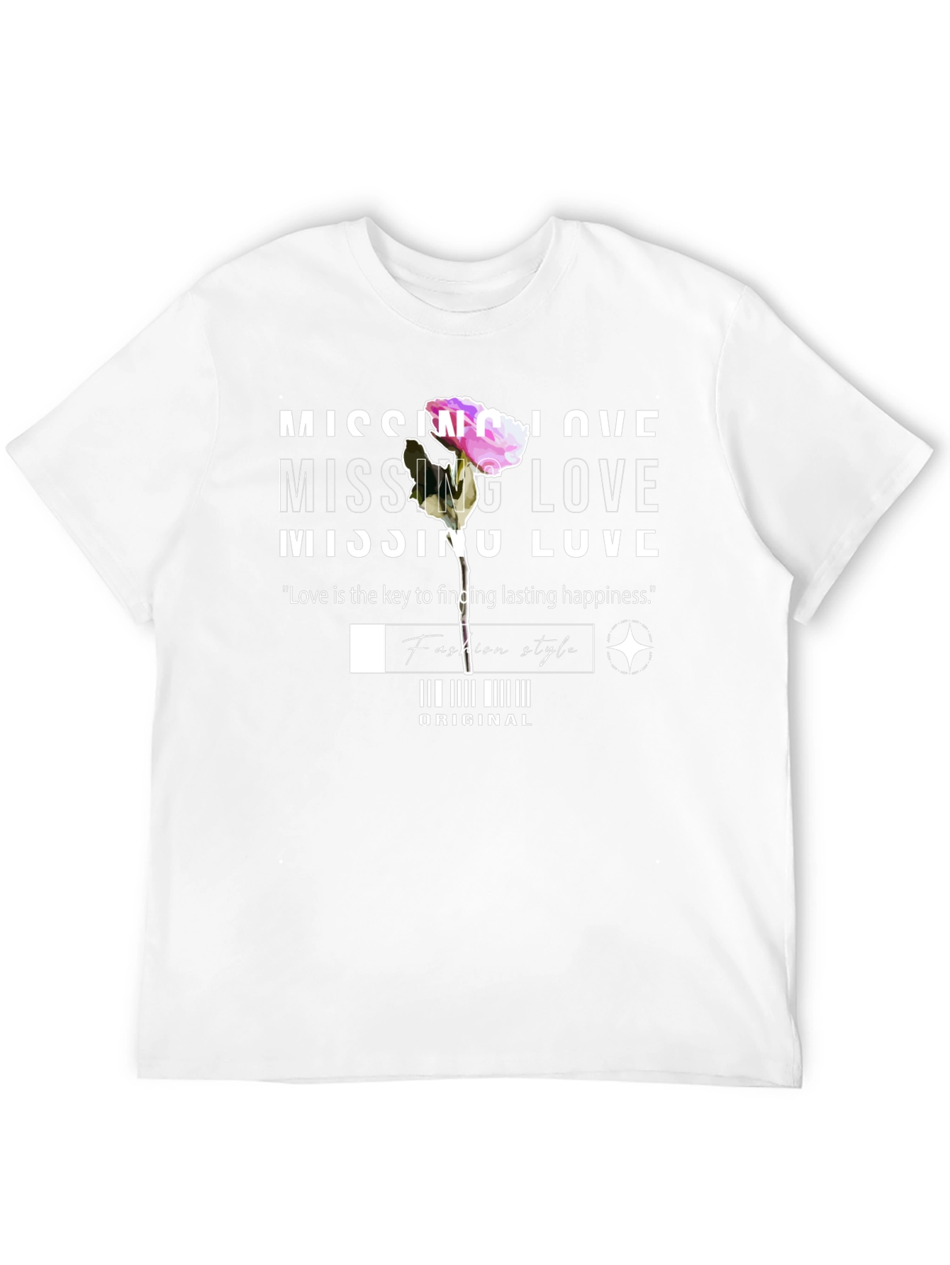 Missing Love Graphic T-Shirt | Fashion Style Original