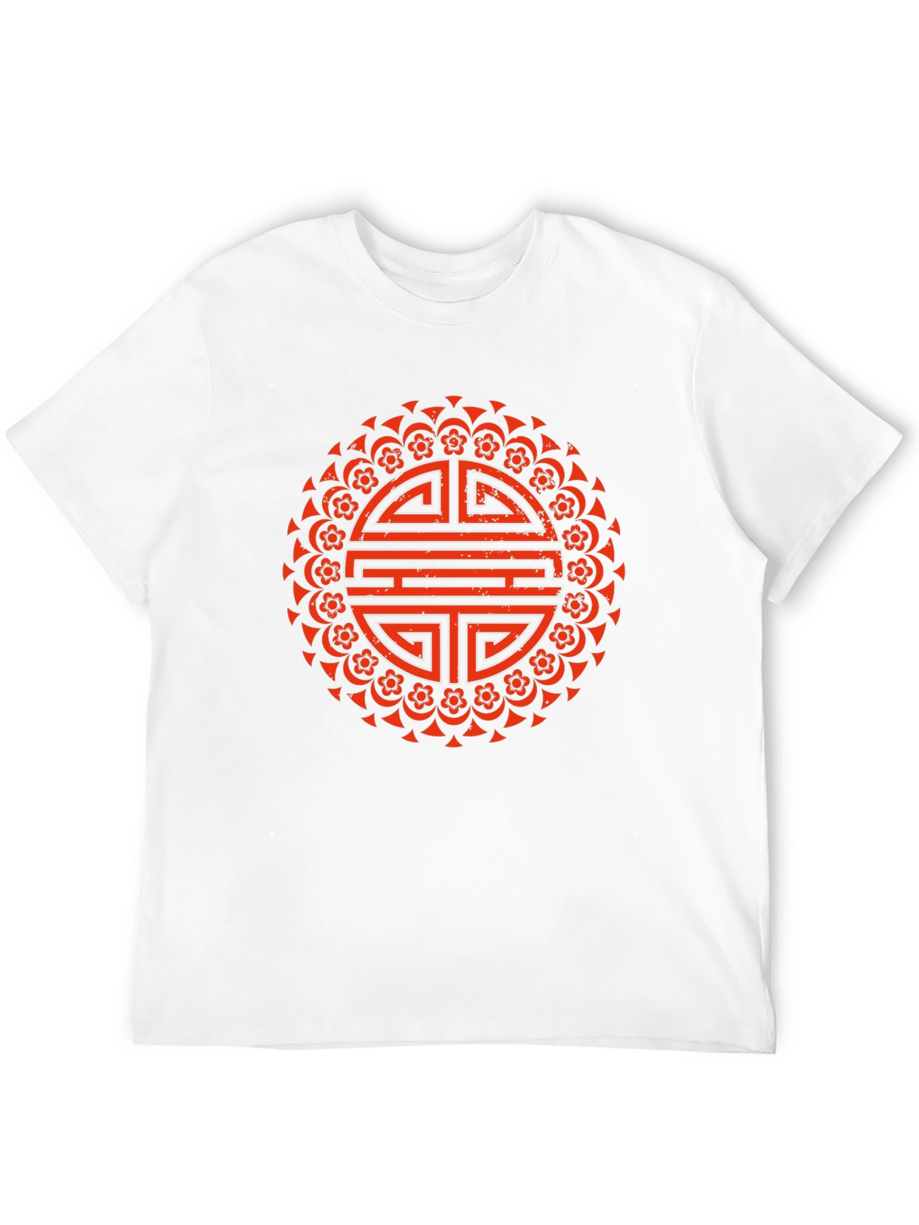 Lucky Symbol Graphic Tee - Black