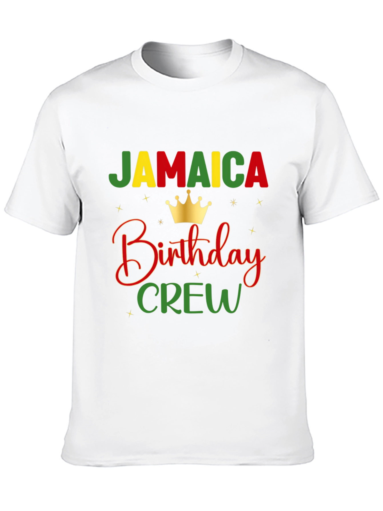 Jamaica Birthday Crew Graphic T-Shirt