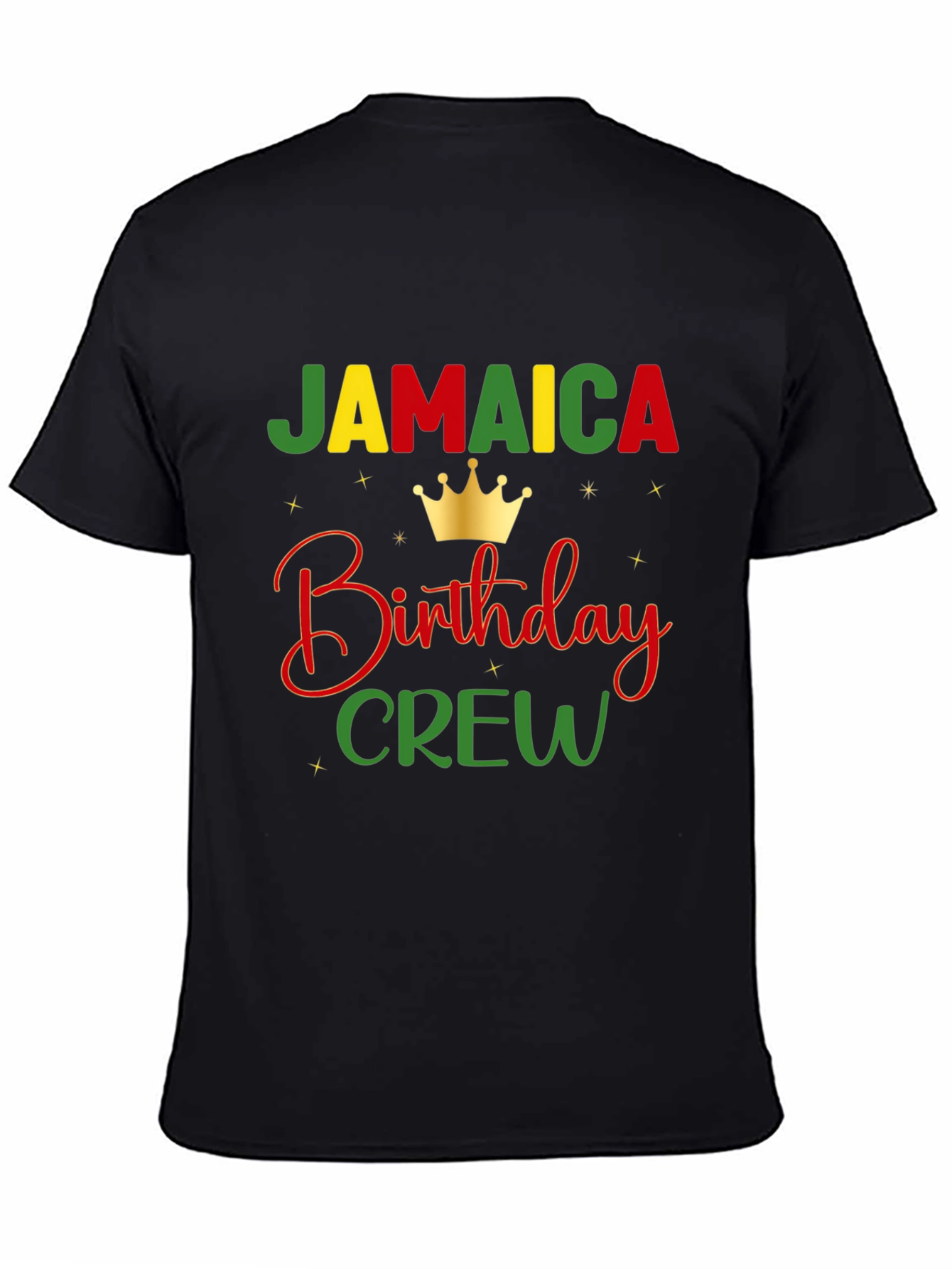 Jamaica Birthday Crew Graphic T-Shirt