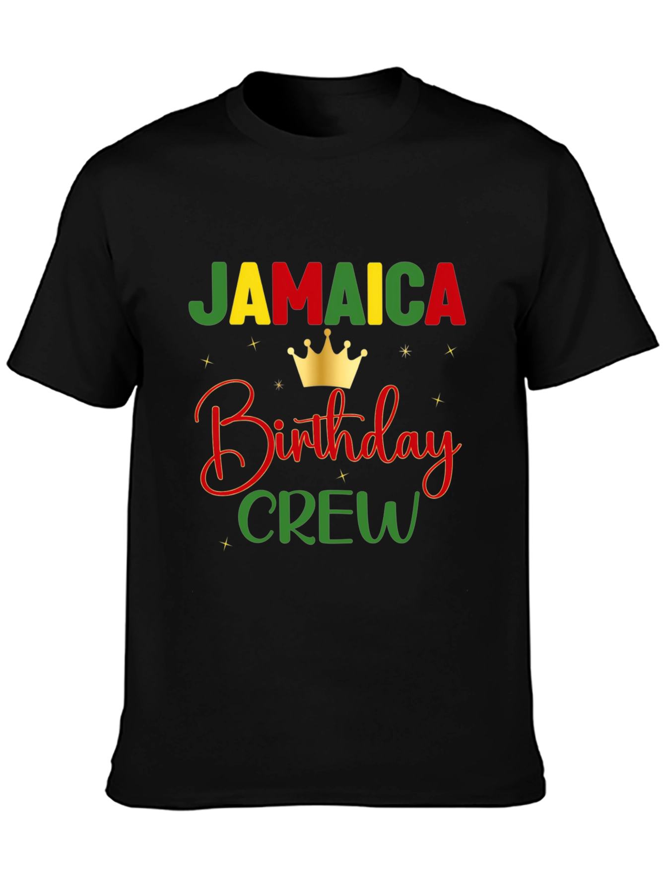 Jamaica Birthday Crew Graphic T-Shirt
