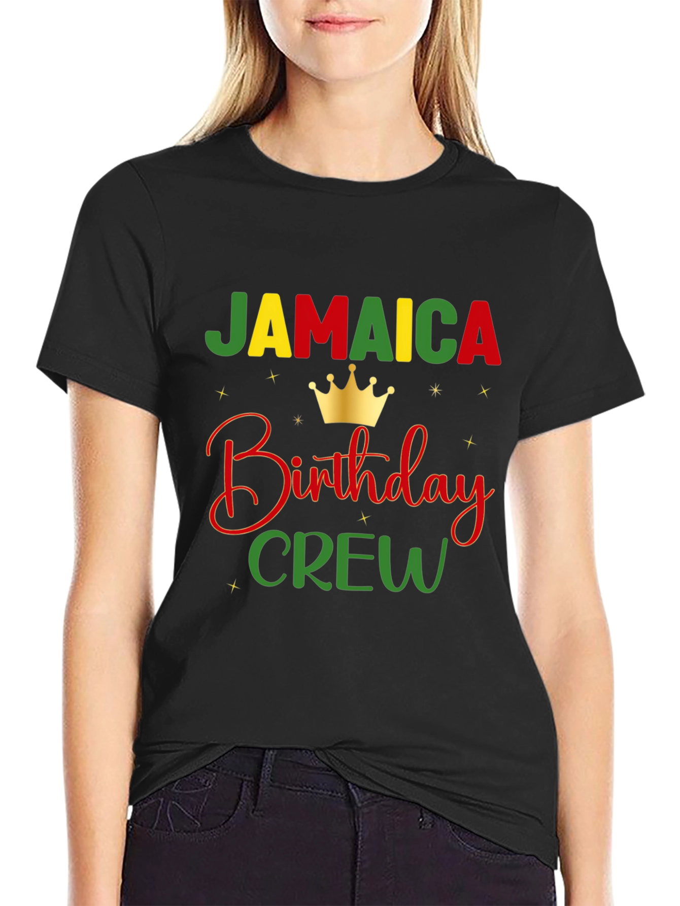 Jamaica Birthday Crew Graphic T-Shirt