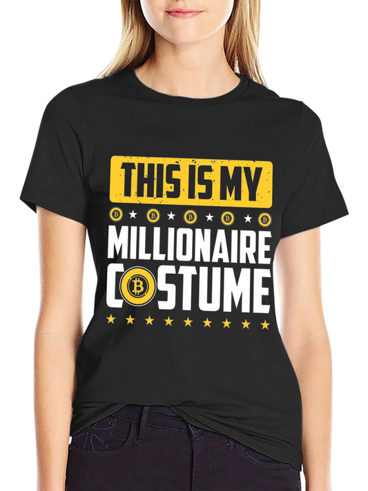 Bitcoin Millionaire Costume T-Shirt - Crypto Fashion