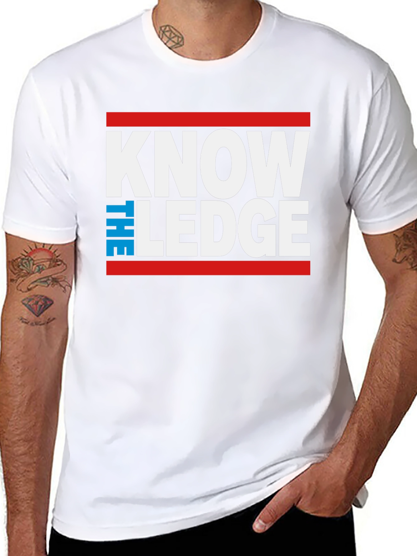 Know The Ledge Black Graphic Tee