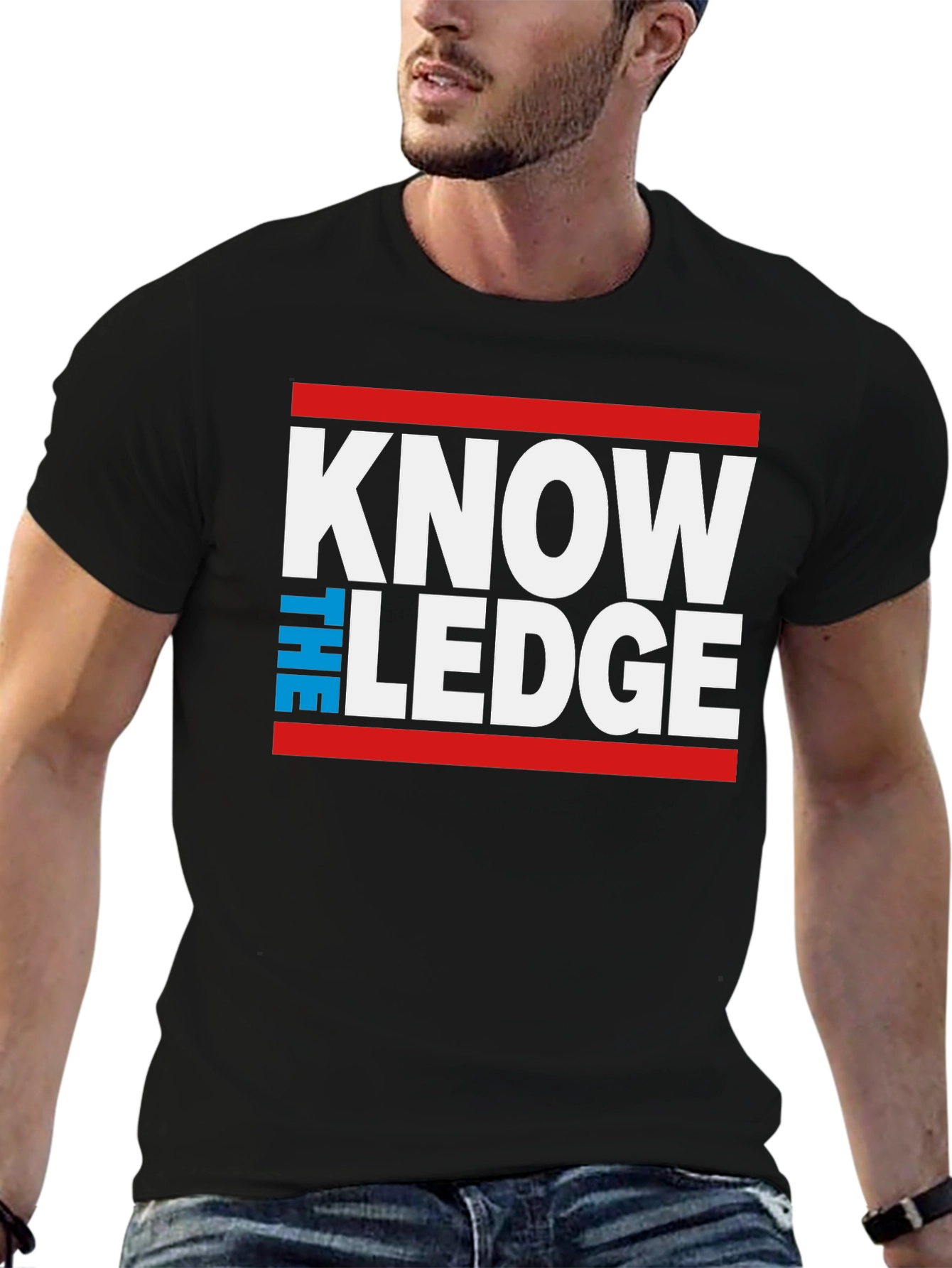 Know The Ledge Black Graphic Tee