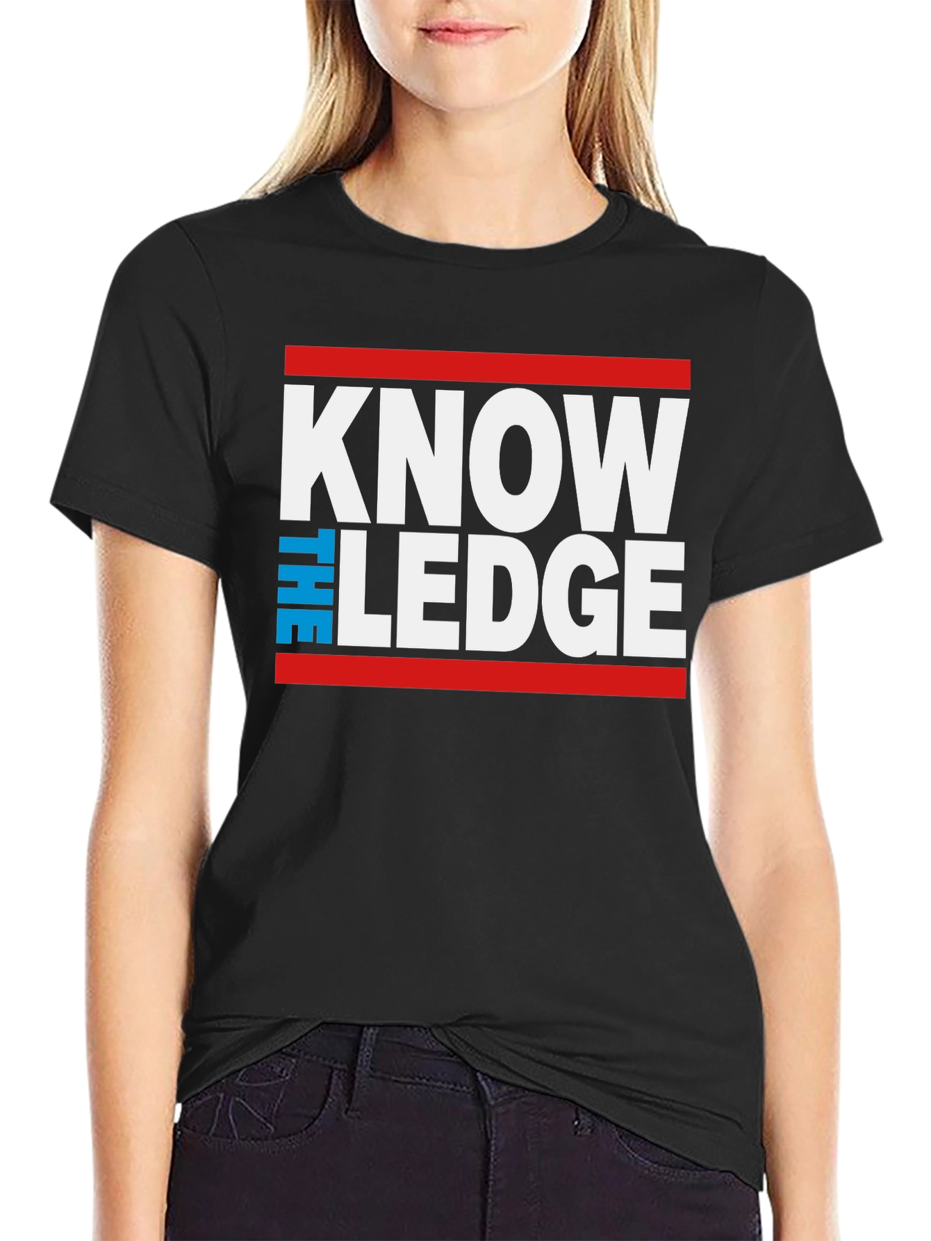 Know The Ledge Black Graphic Tee