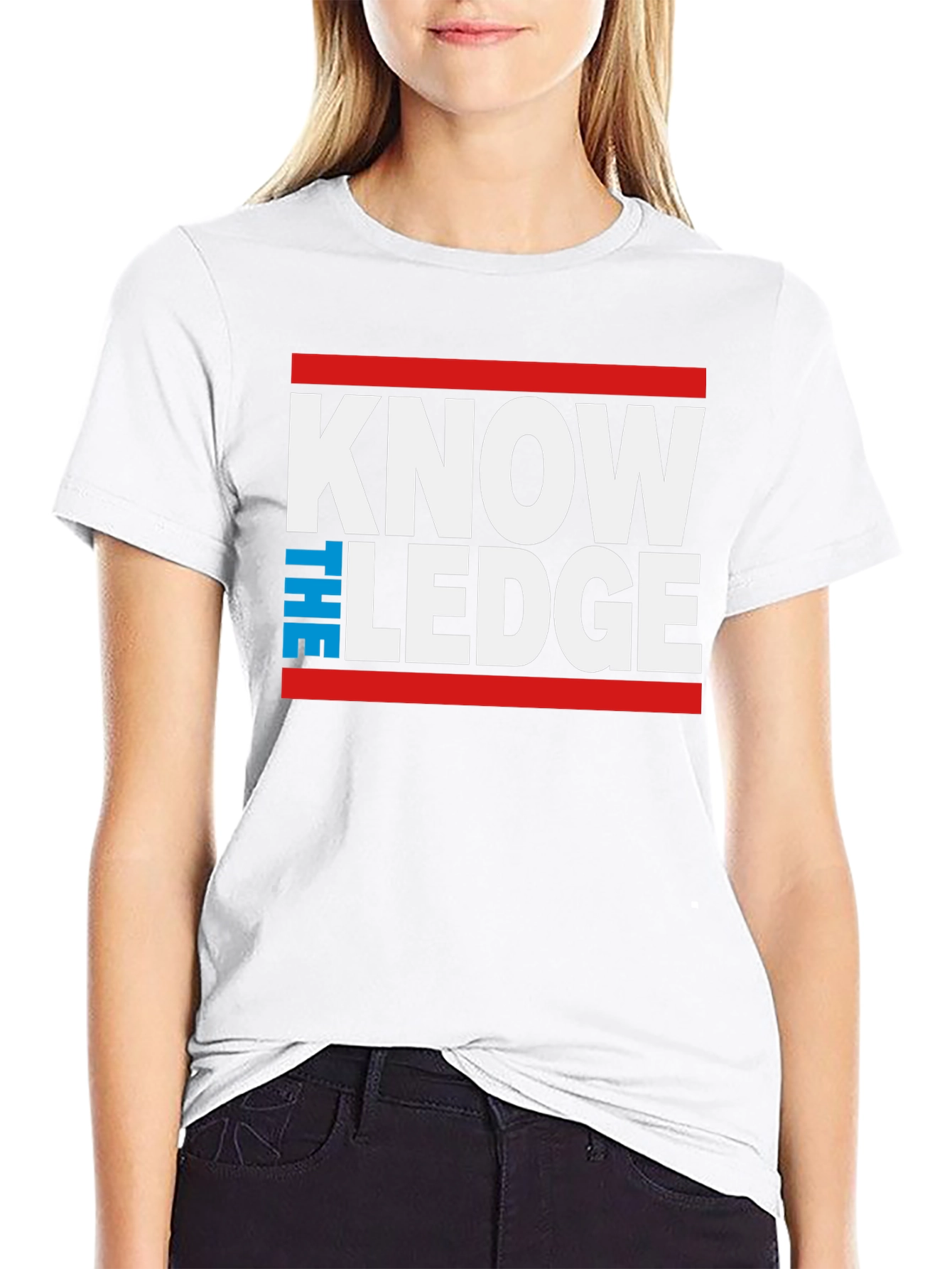 Know The Ledge Black Graphic Tee