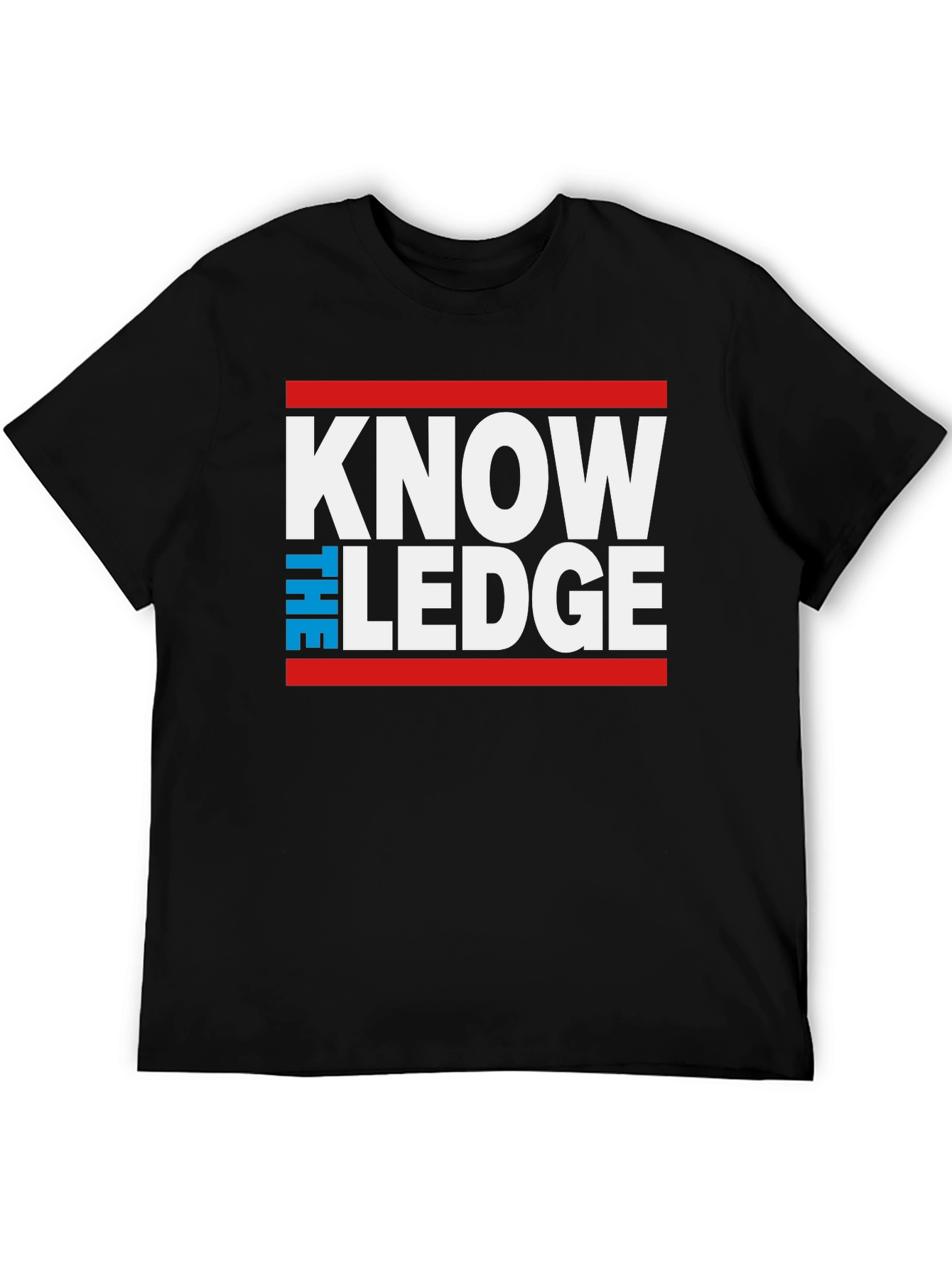 Know The Ledge Black Graphic Tee