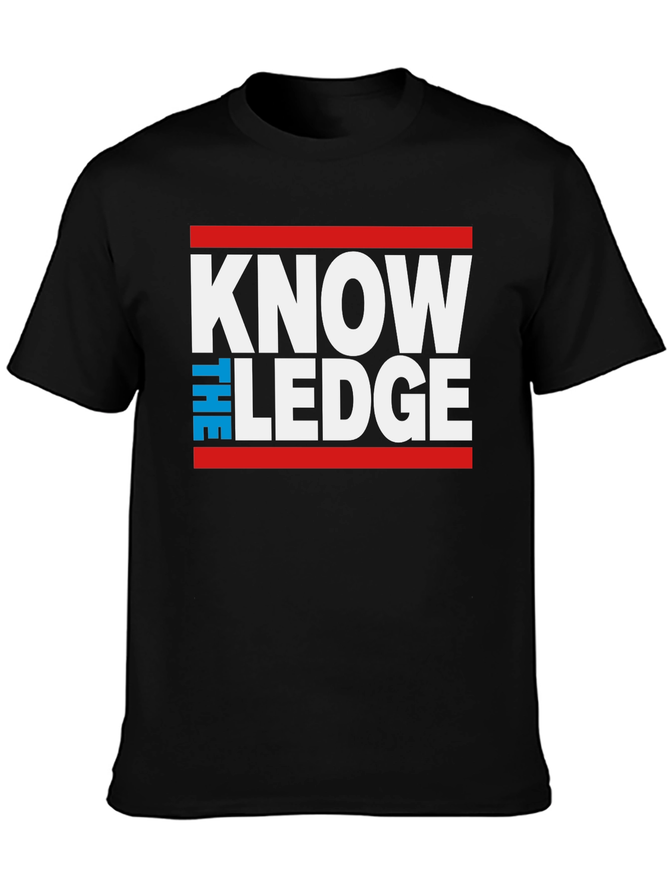 Know The Ledge Black Graphic Tee