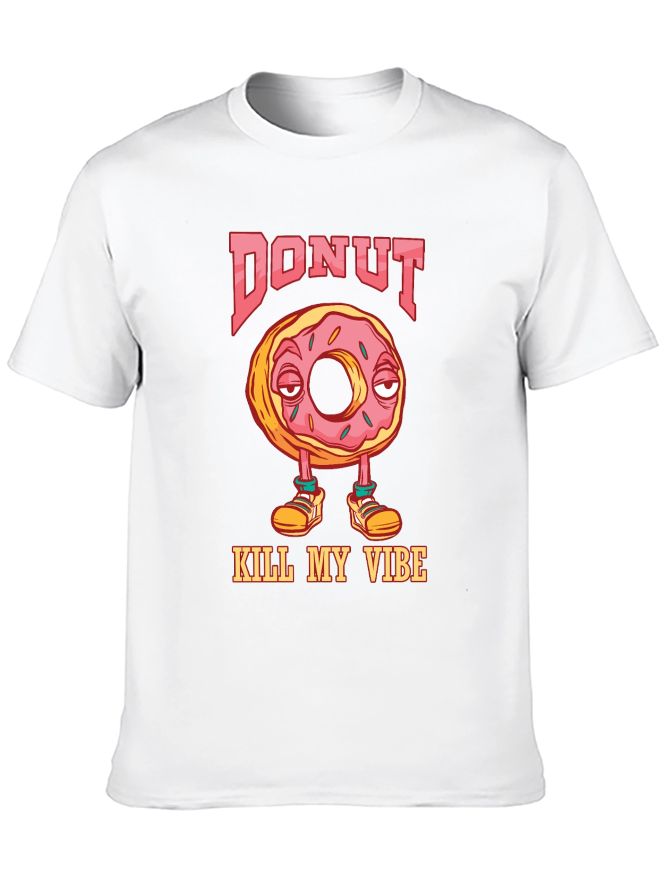 Donut Kill My Vibe Graphic T-Shirt