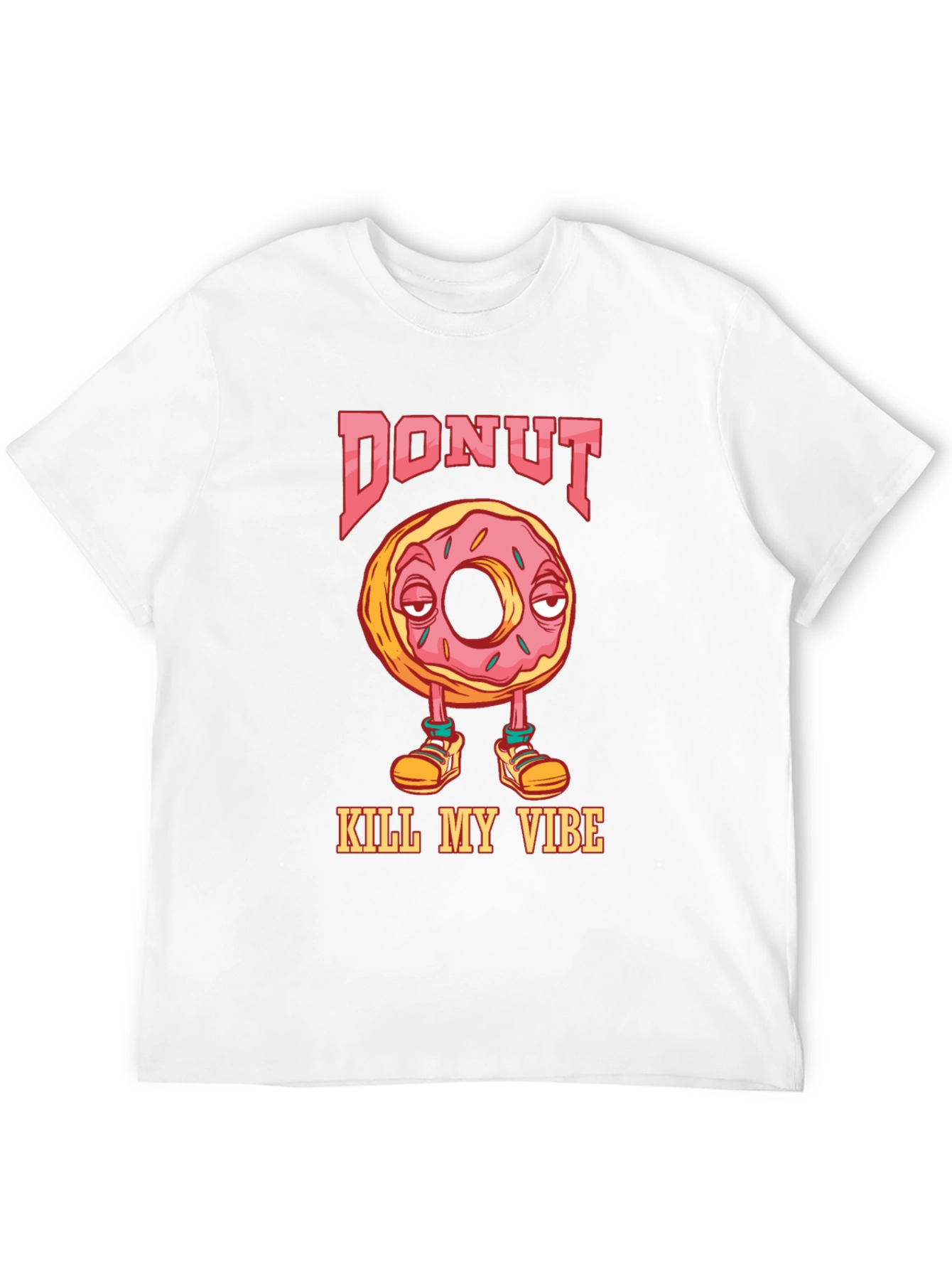 Donut Kill My Vibe Graphic T-Shirt