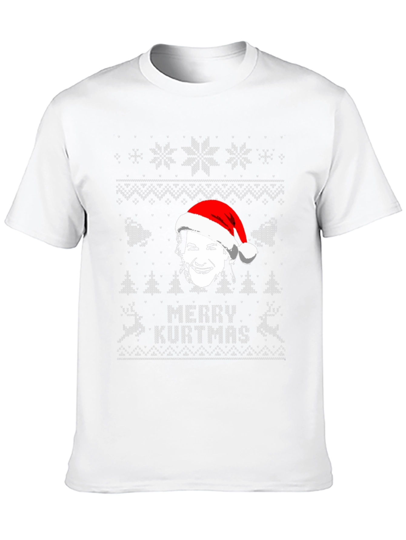 Merry Kurtmas Black Graphic Tee Shirt