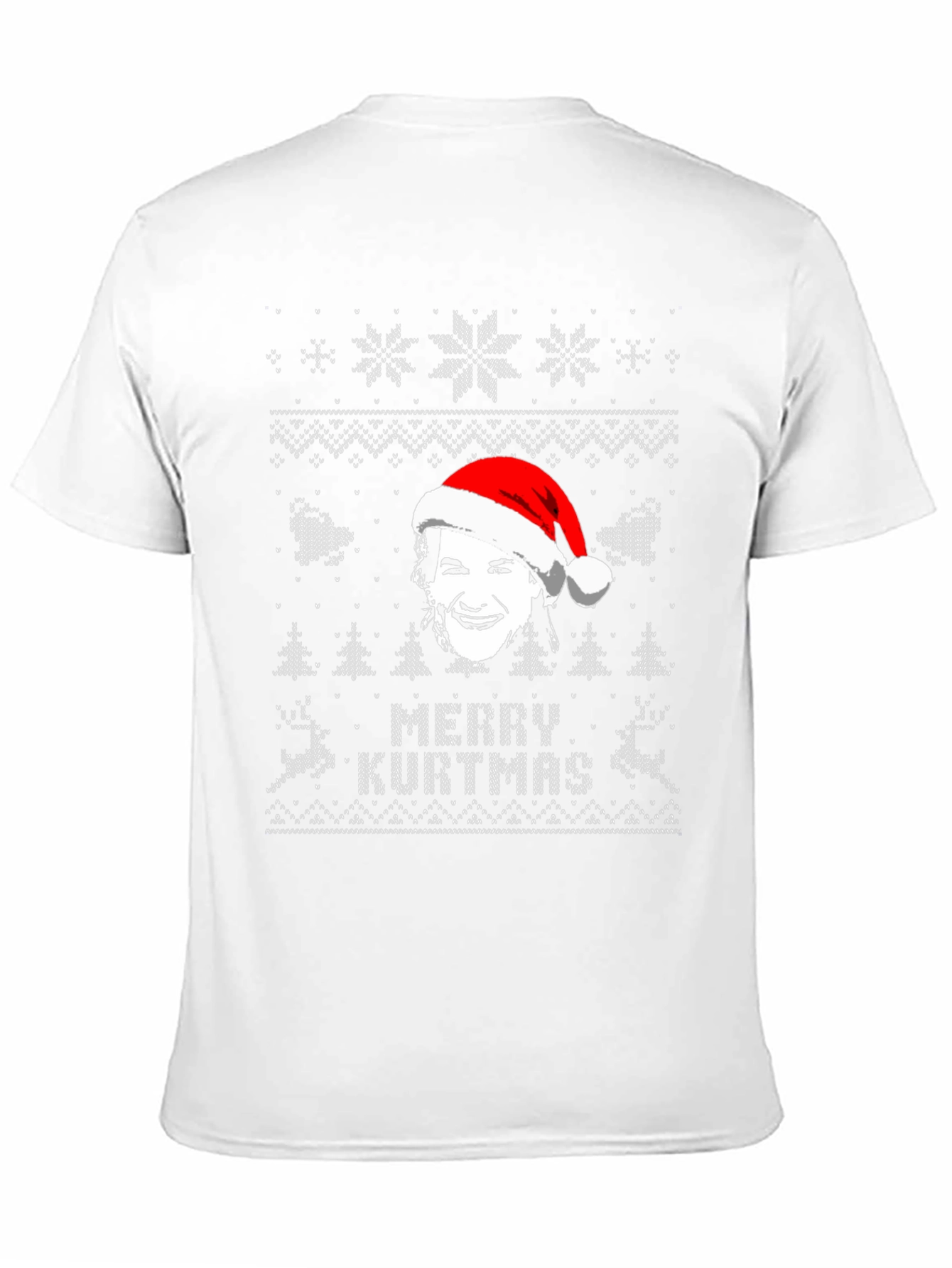 Merry Kurtmas Black Graphic Tee Shirt