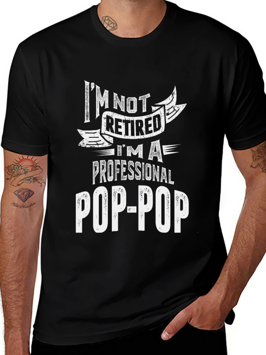 Professional Pop-Pop T-Shirt - Gift for Grandpas