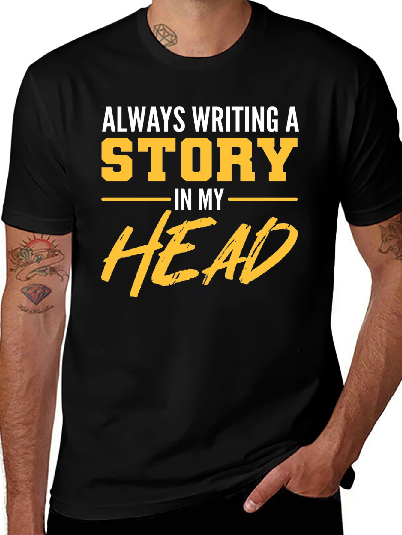 Always Writing a Story T-Shirt