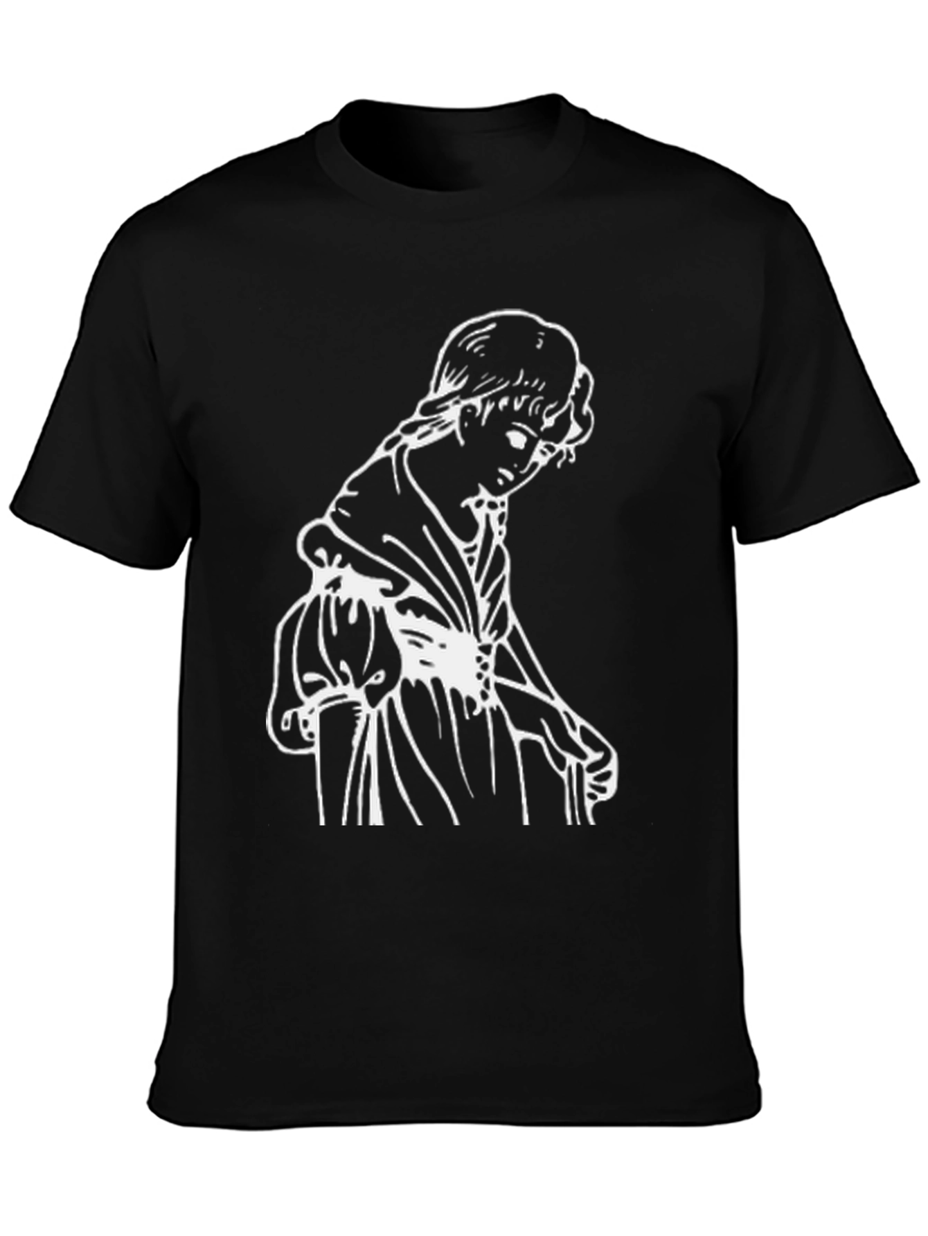 Graphic Tee - Artistic Woman Design