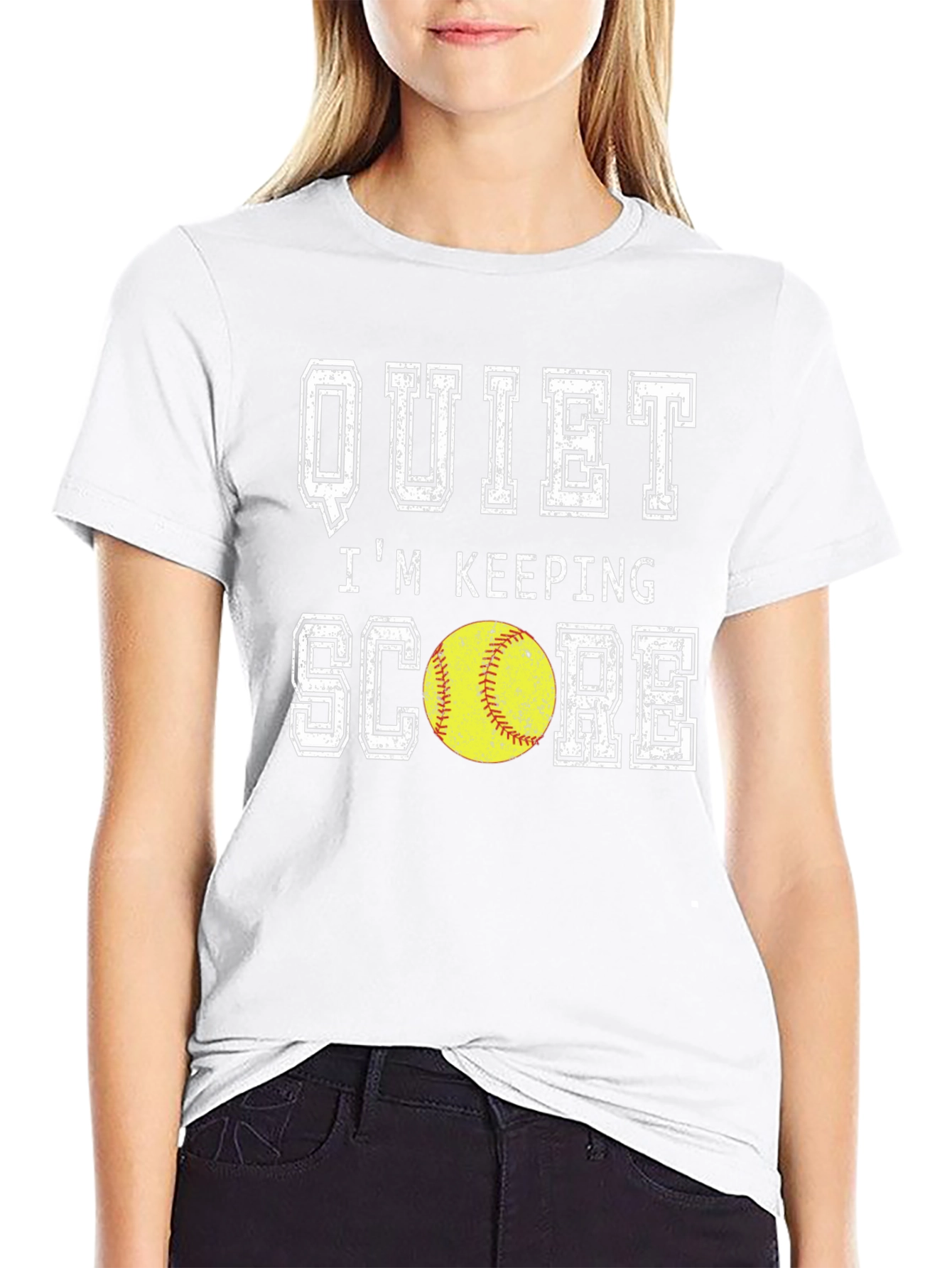 Quiet Im Keeping Score T-Shirt