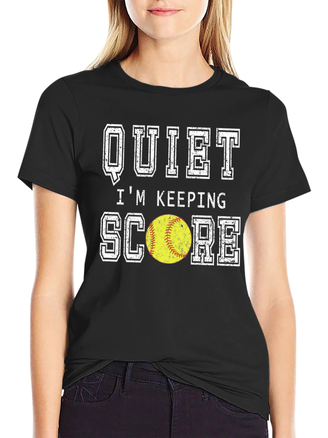 Quiet Im Keeping Score T-Shirt