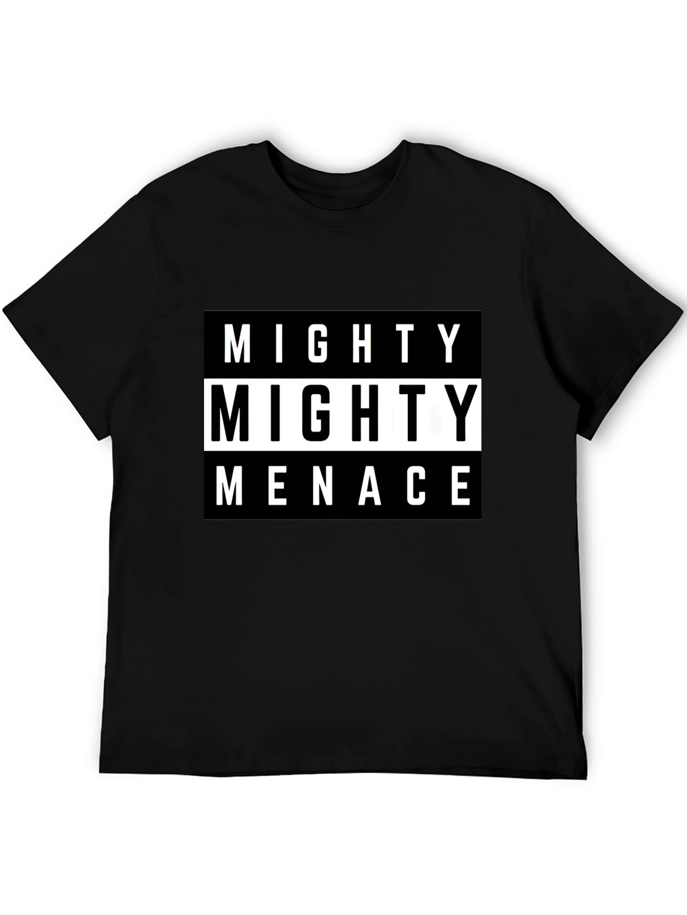 Mighty Menace Graphic Tee - Bold Statement T-Shirt