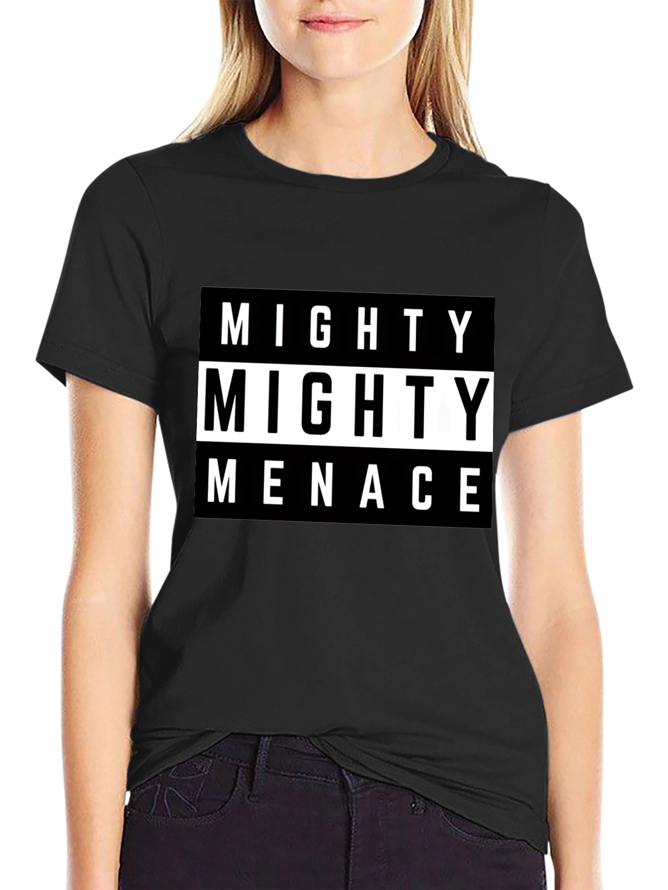 Mighty Menace Graphic Tee - Bold Statement T-Shirt