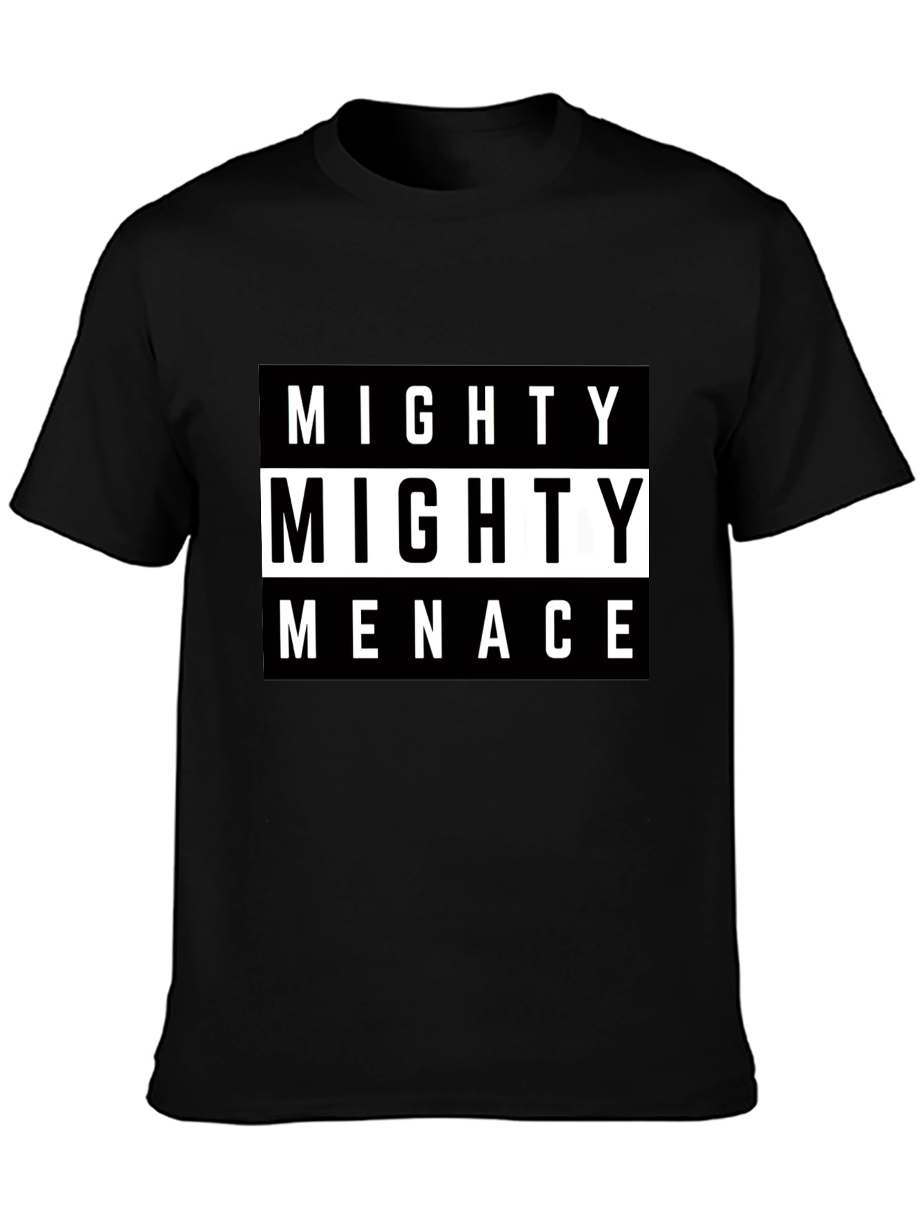 Mighty Menace Graphic Tee - Bold Statement T-Shirt