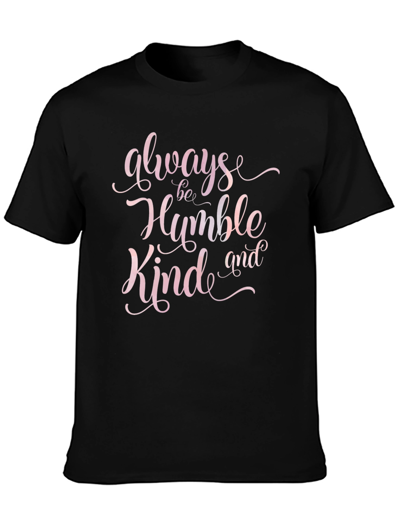 Always Be Humble & Kind Graphic Tee - Black