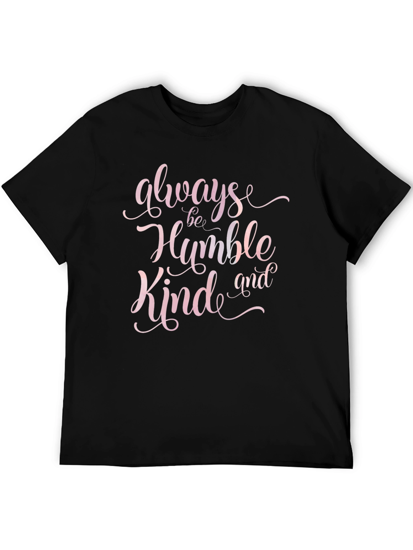 Always Be Humble & Kind Graphic Tee - Black