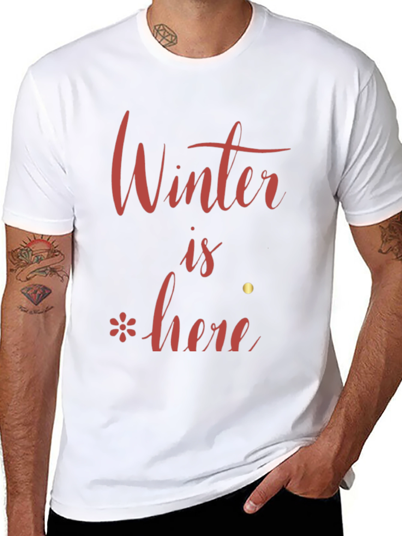 Winter is Here Graphic T-Shirt