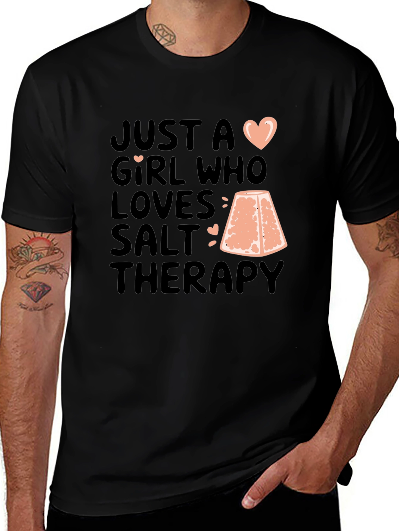 Just a Girl Who Loves Salt Therapy T-Shirt