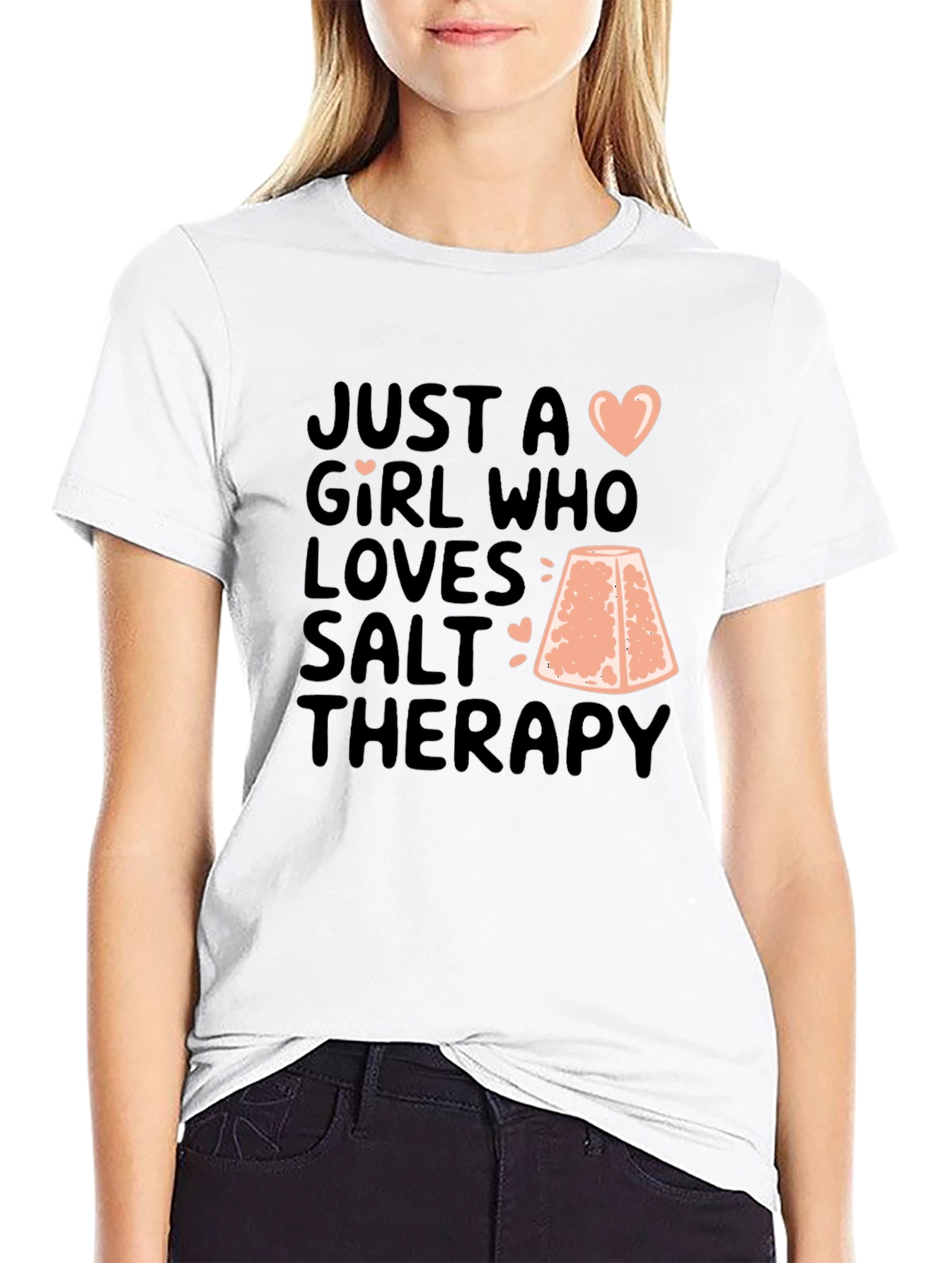 Just a Girl Who Loves Salt Therapy T-Shirt