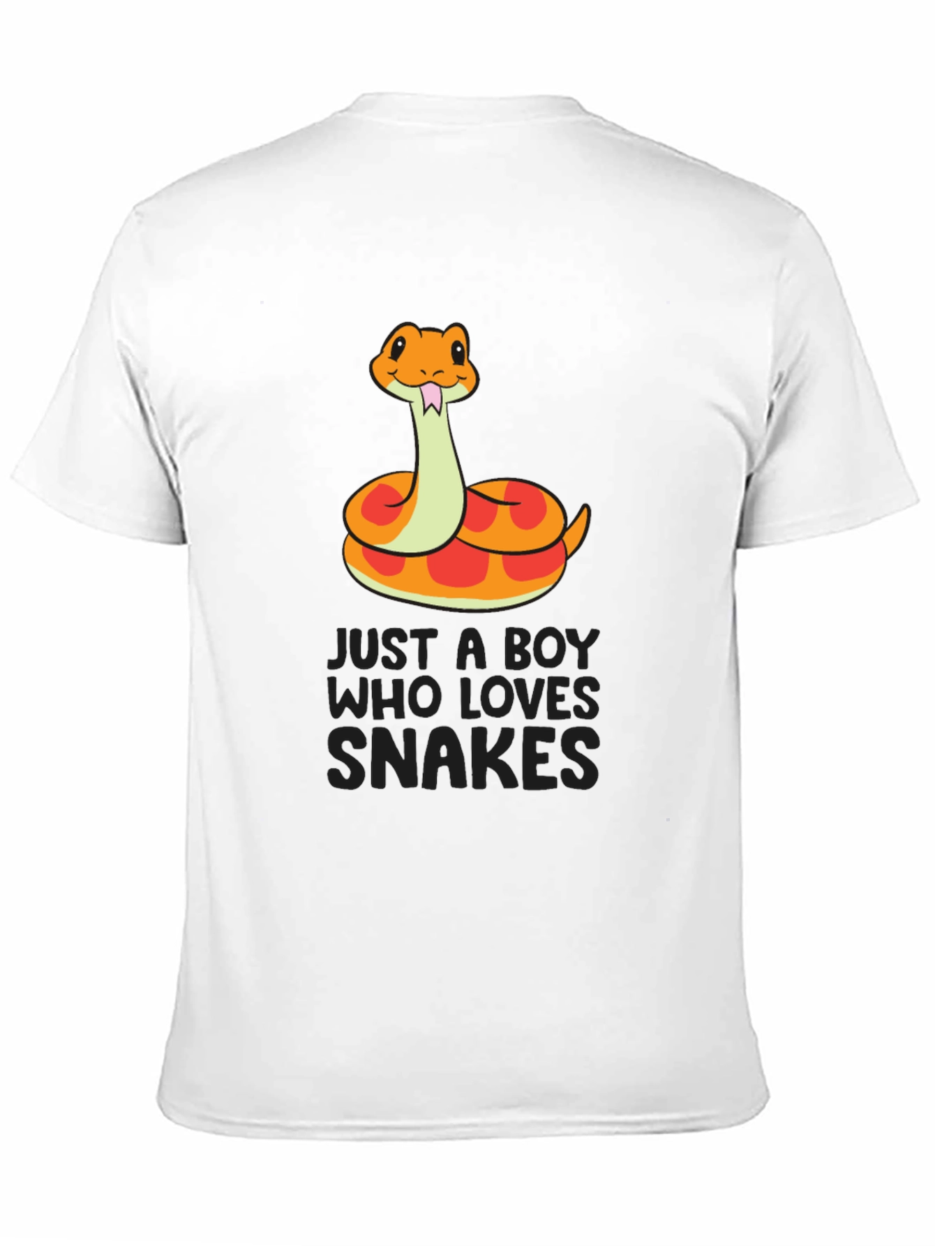 Boy Who Loves Snakes T-Shirt - Cute Snake Design