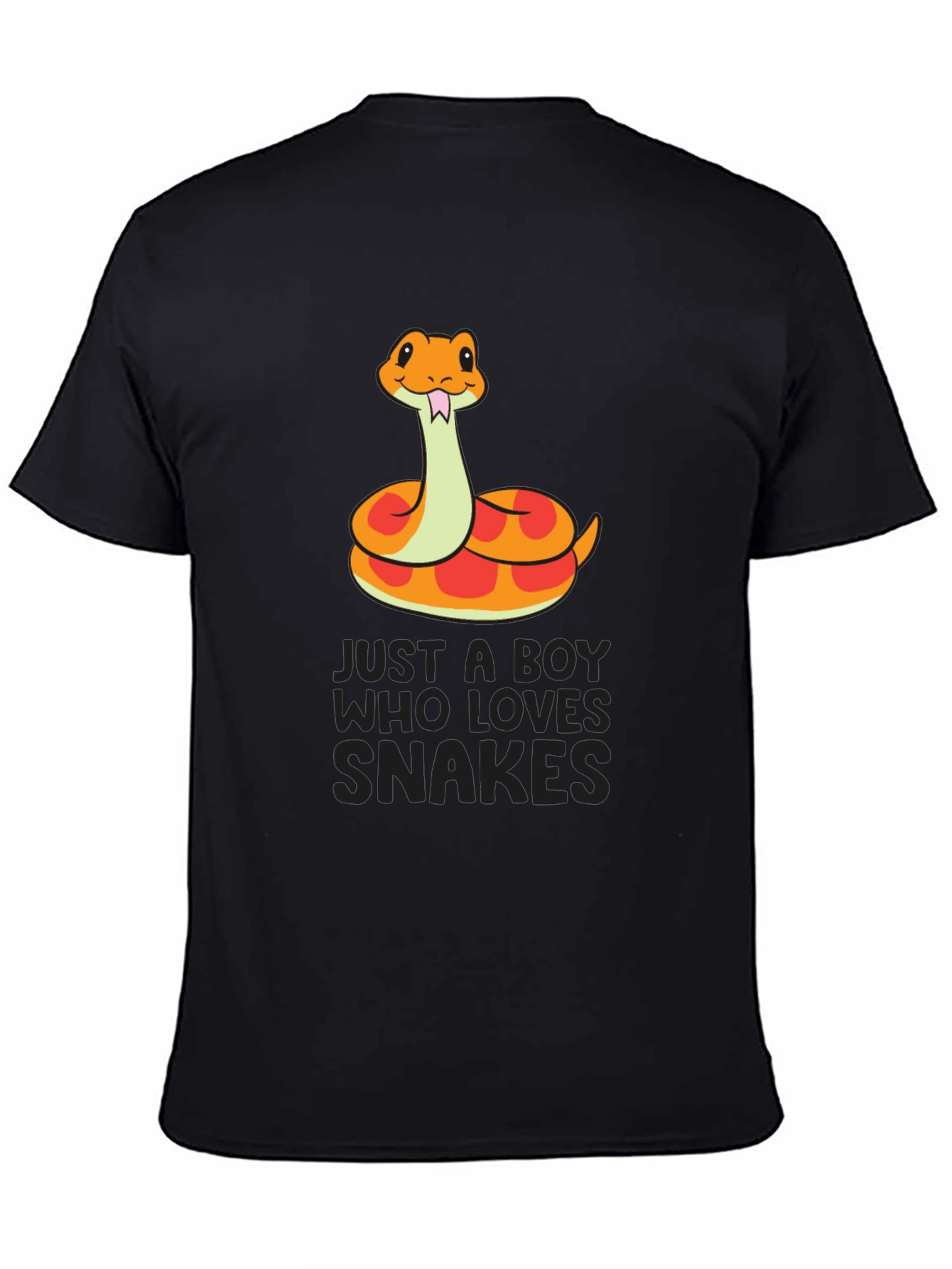 Boy Who Loves Snakes T-Shirt - Cute Snake Design