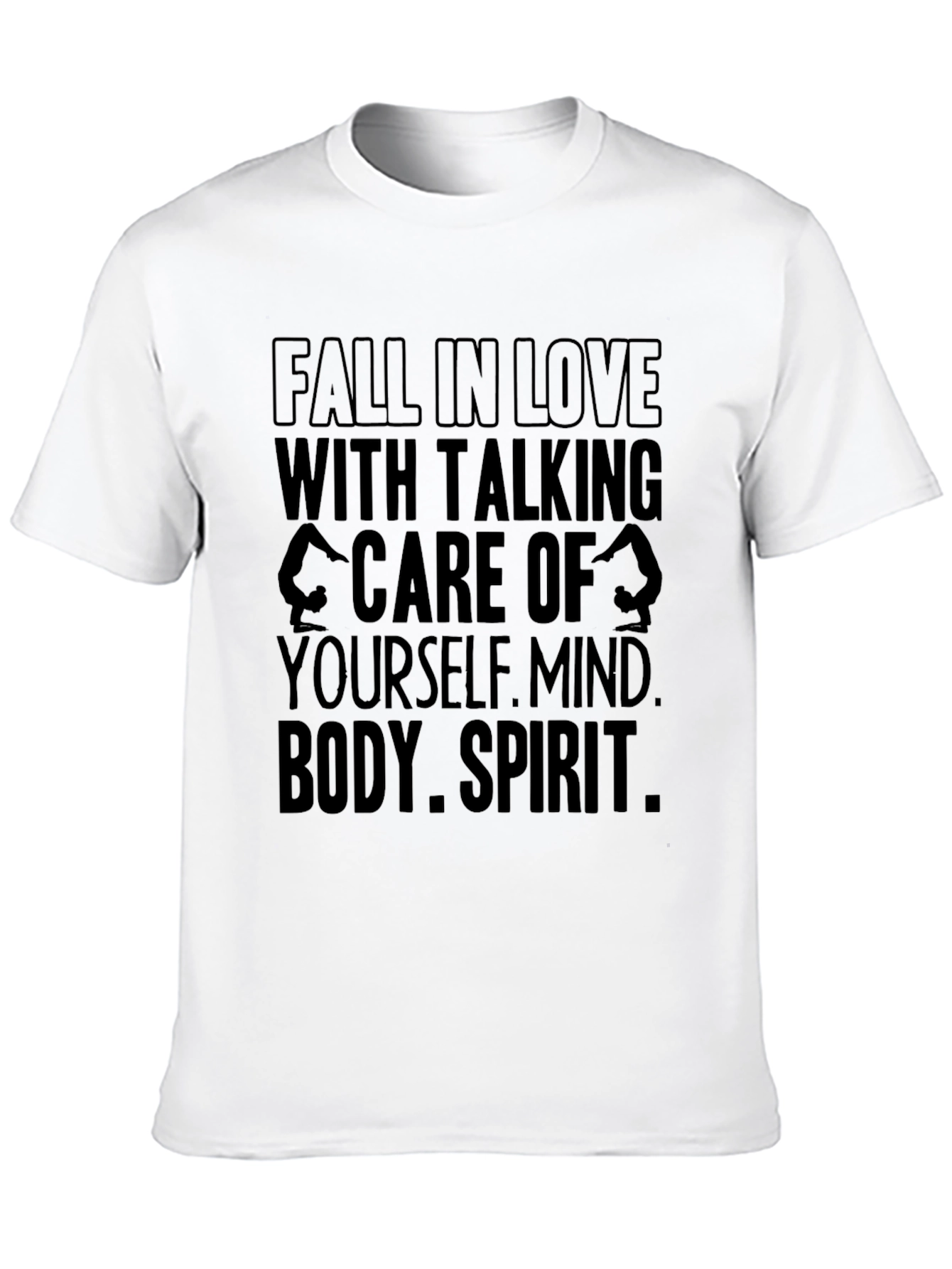Motivational Graphic Tee: Mind Body Spirit