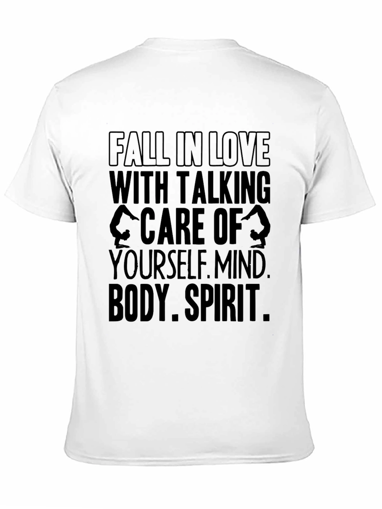 Motivational Graphic Tee: Mind Body Spirit