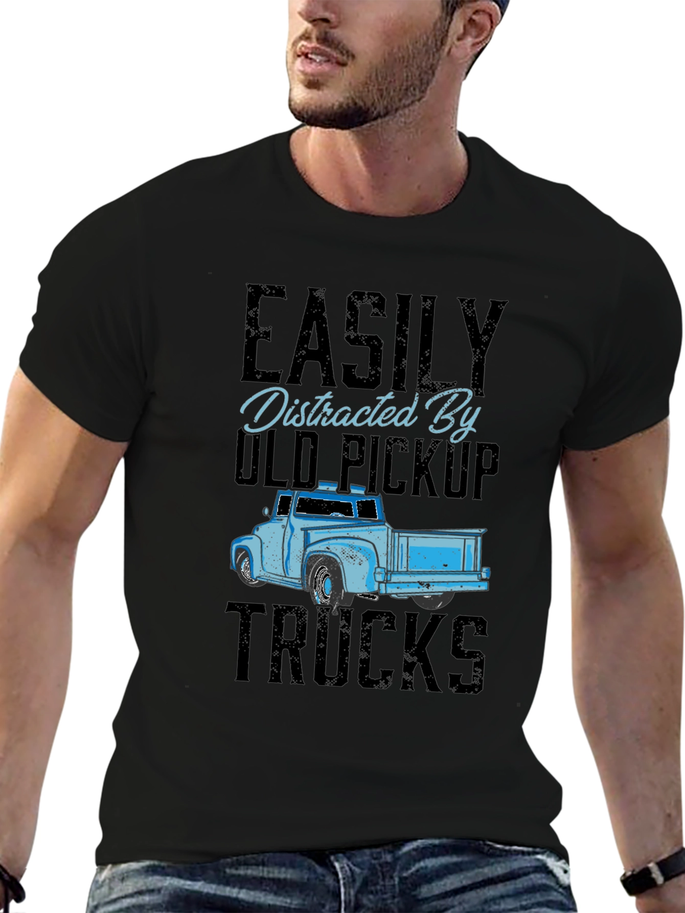 Old Pickup Trucks Distraction T-Shirt
