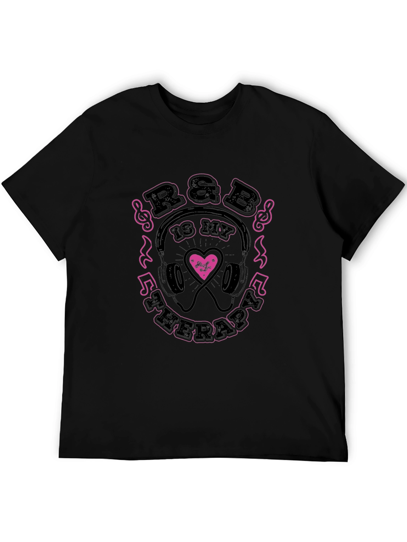 R&B Is My Therapy T-Shirt - Music Lover Tee