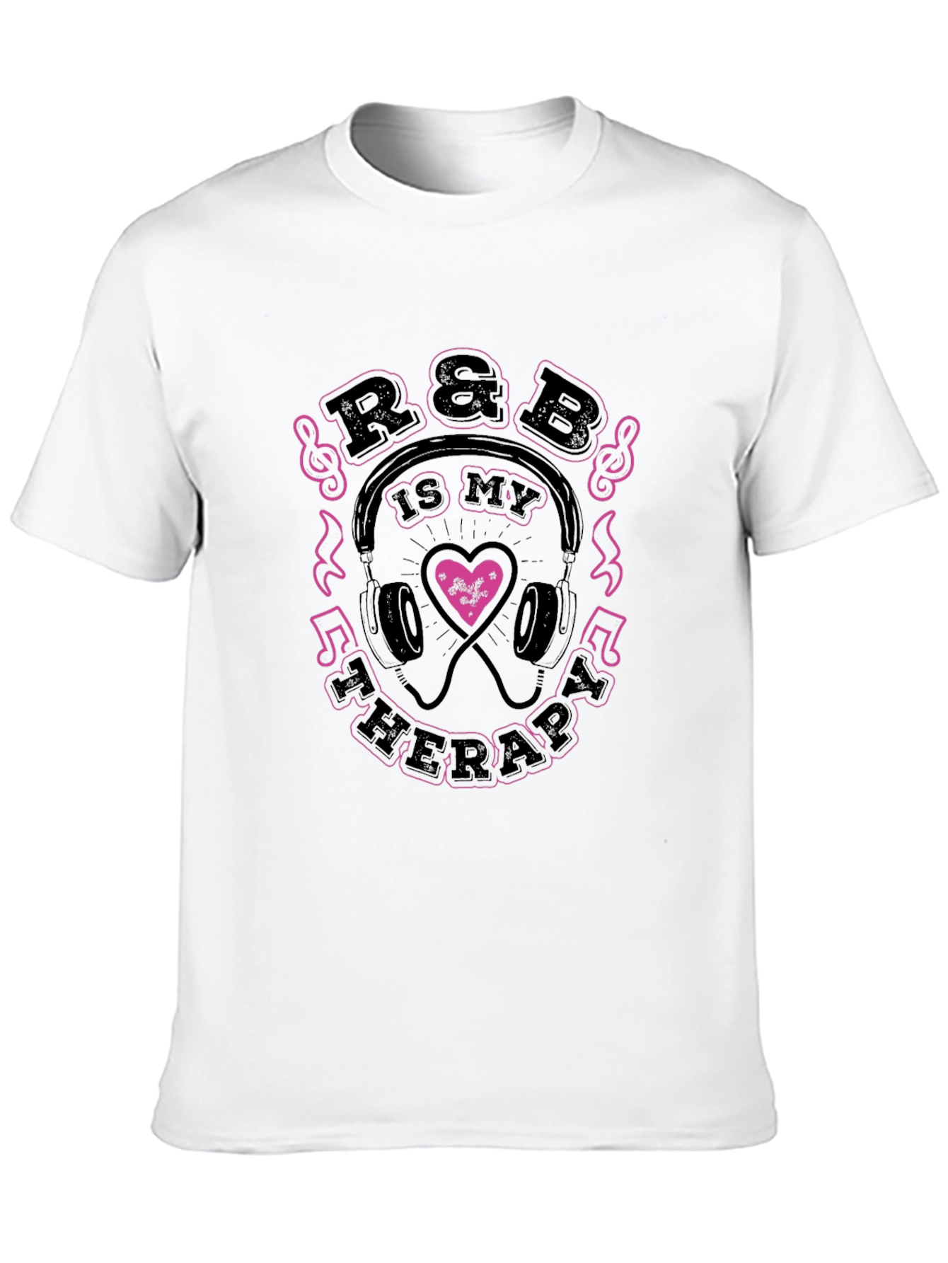 R&B Is My Therapy T-Shirt - Music Lover Tee
