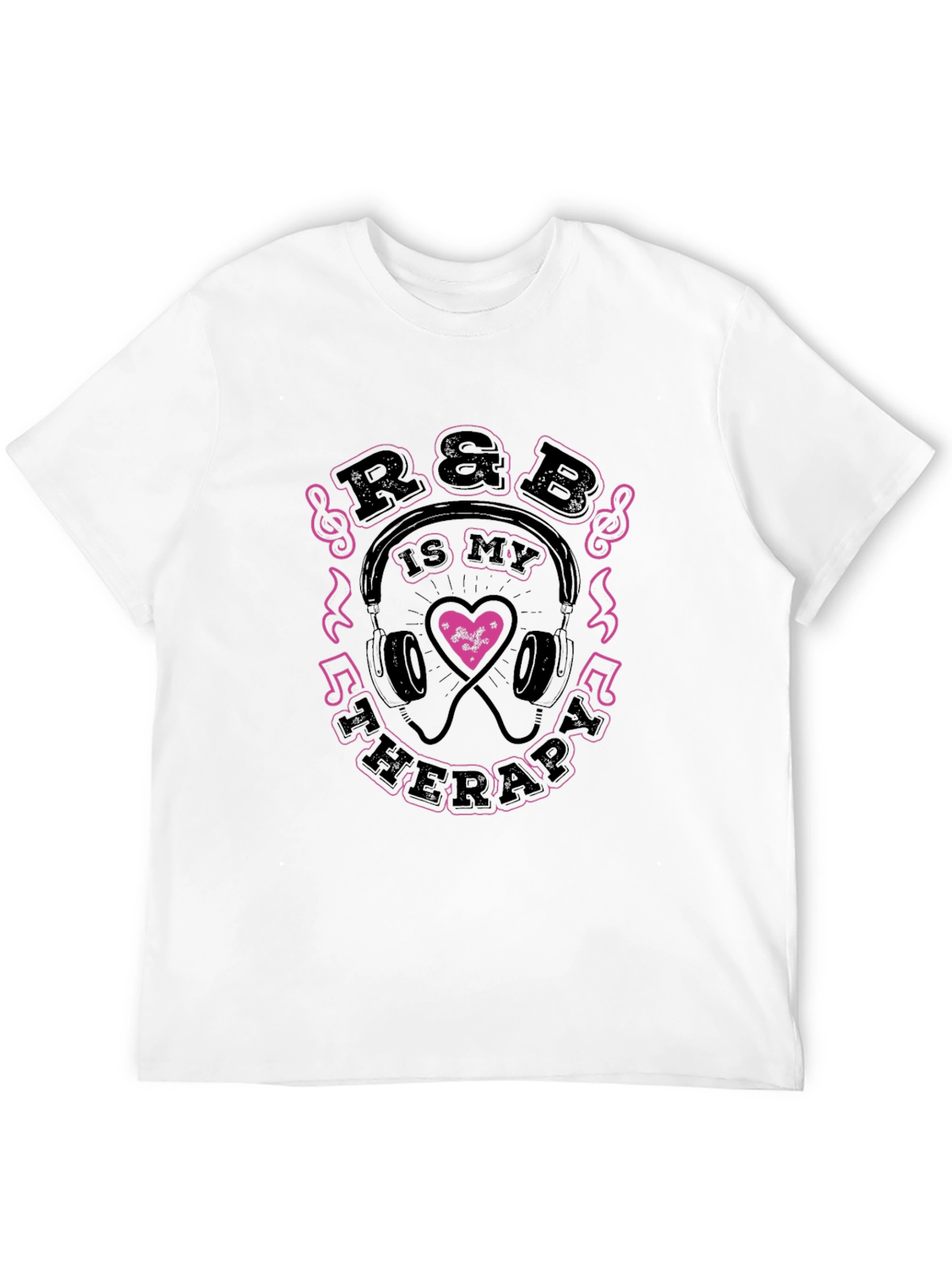 R&B Is My Therapy T-Shirt - Music Lover Tee