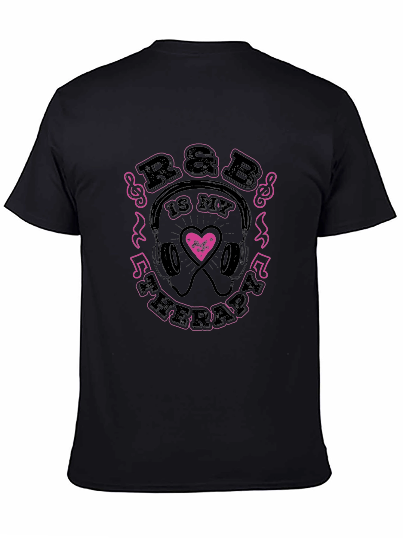 R&B Is My Therapy T-Shirt - Music Lover Tee