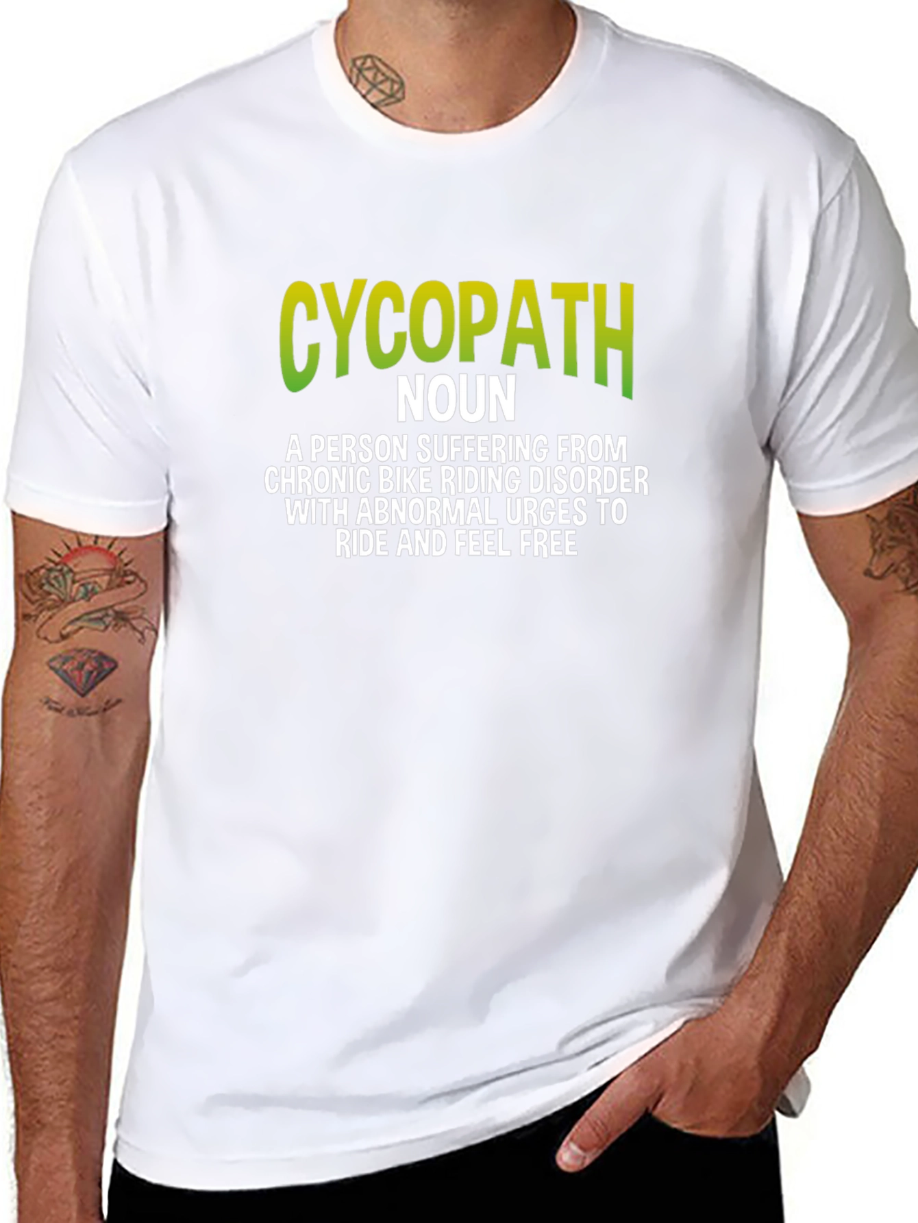 CycoPath Biker T-Shirt - Funny Cycling Disorder Tee