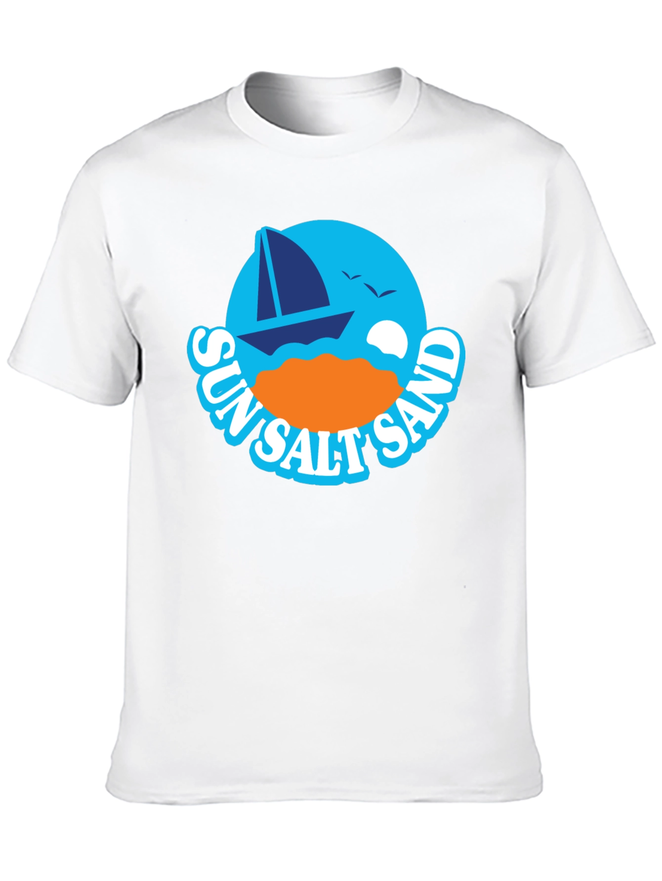 Sun Salt Sand Graphic T-Shirt - Black