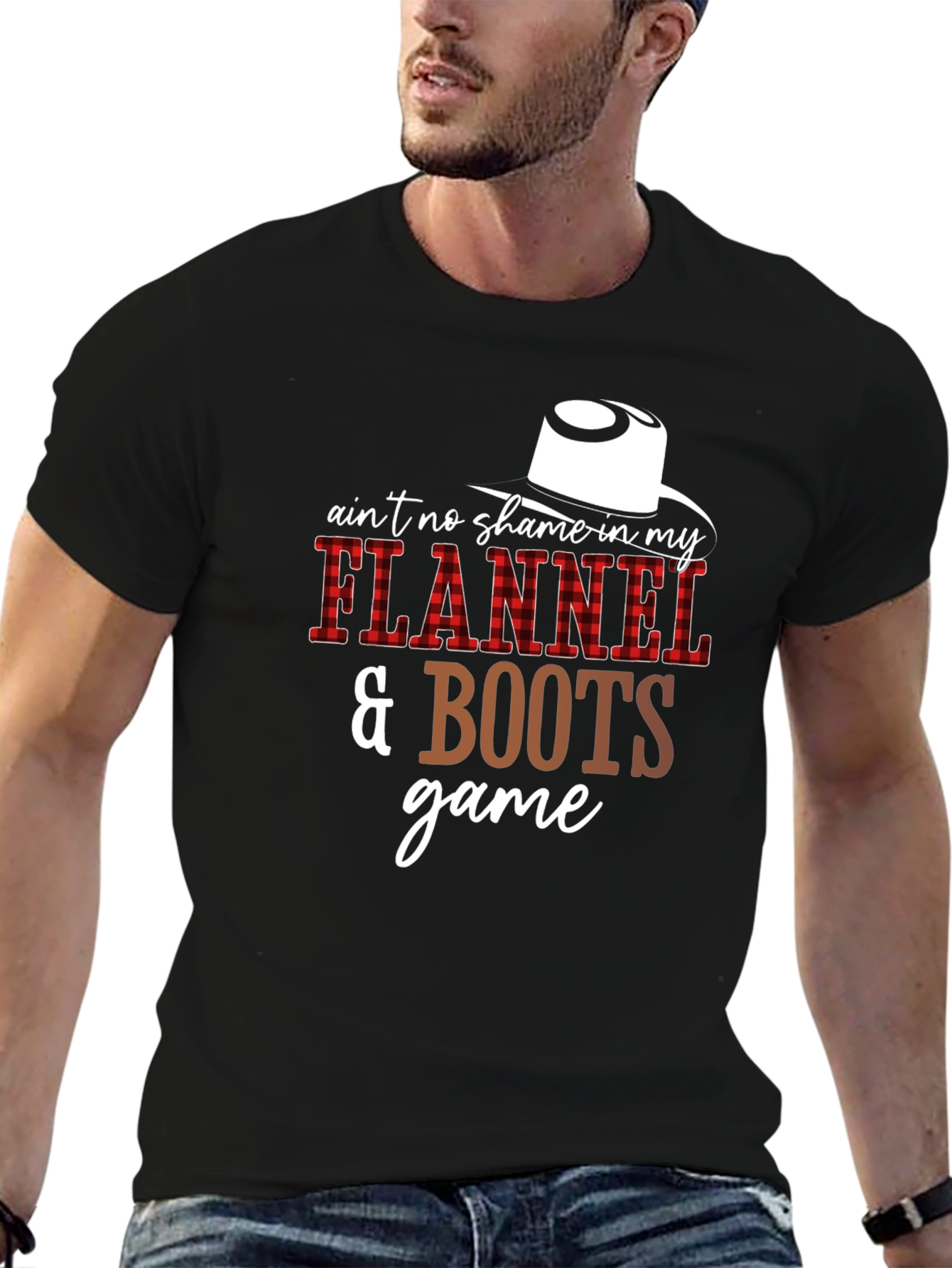 Flannel & Boots Graphic Tee