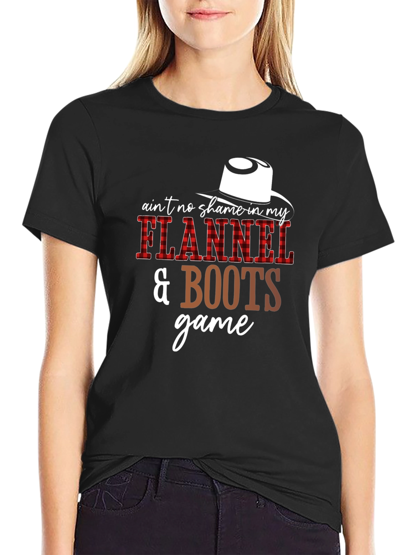 Flannel & Boots Graphic Tee