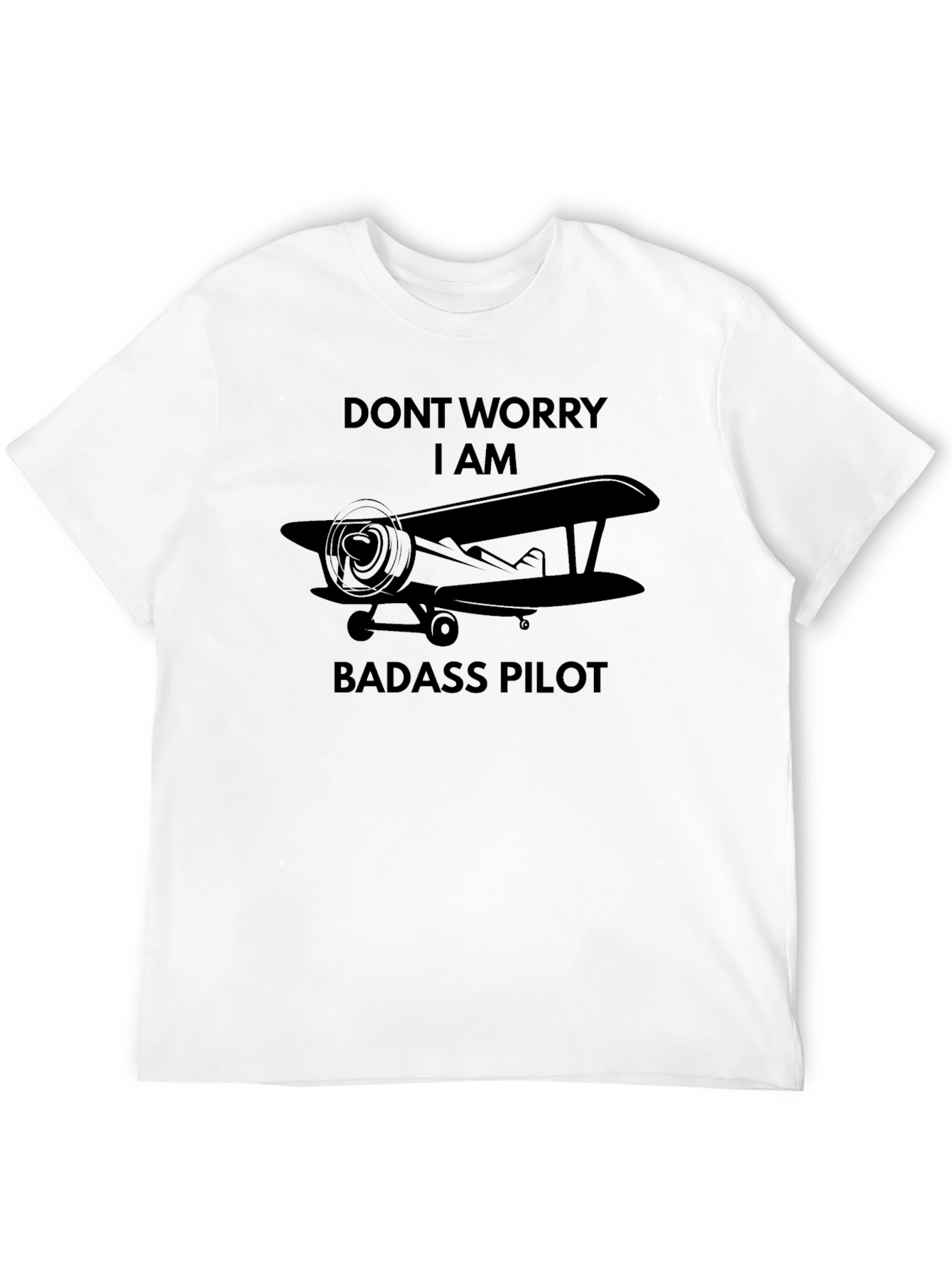 Badass Pilot T-Shirt - Fly High in Style