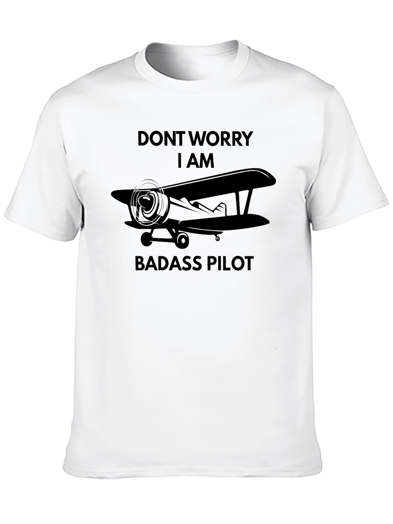 Badass Pilot T-Shirt - Fly High in Style