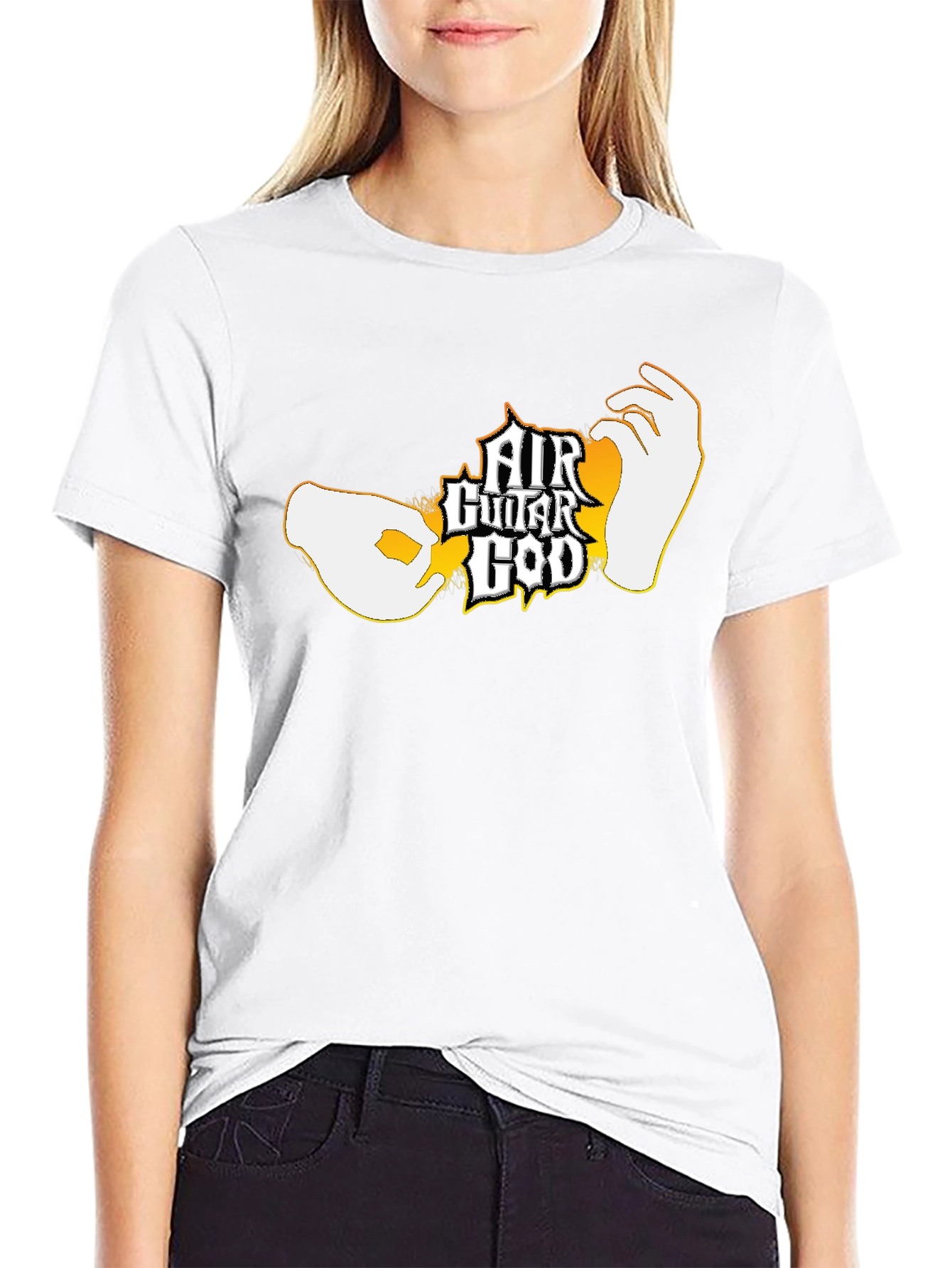 Air Guitar God T-Shirt - Rock Star Apparel